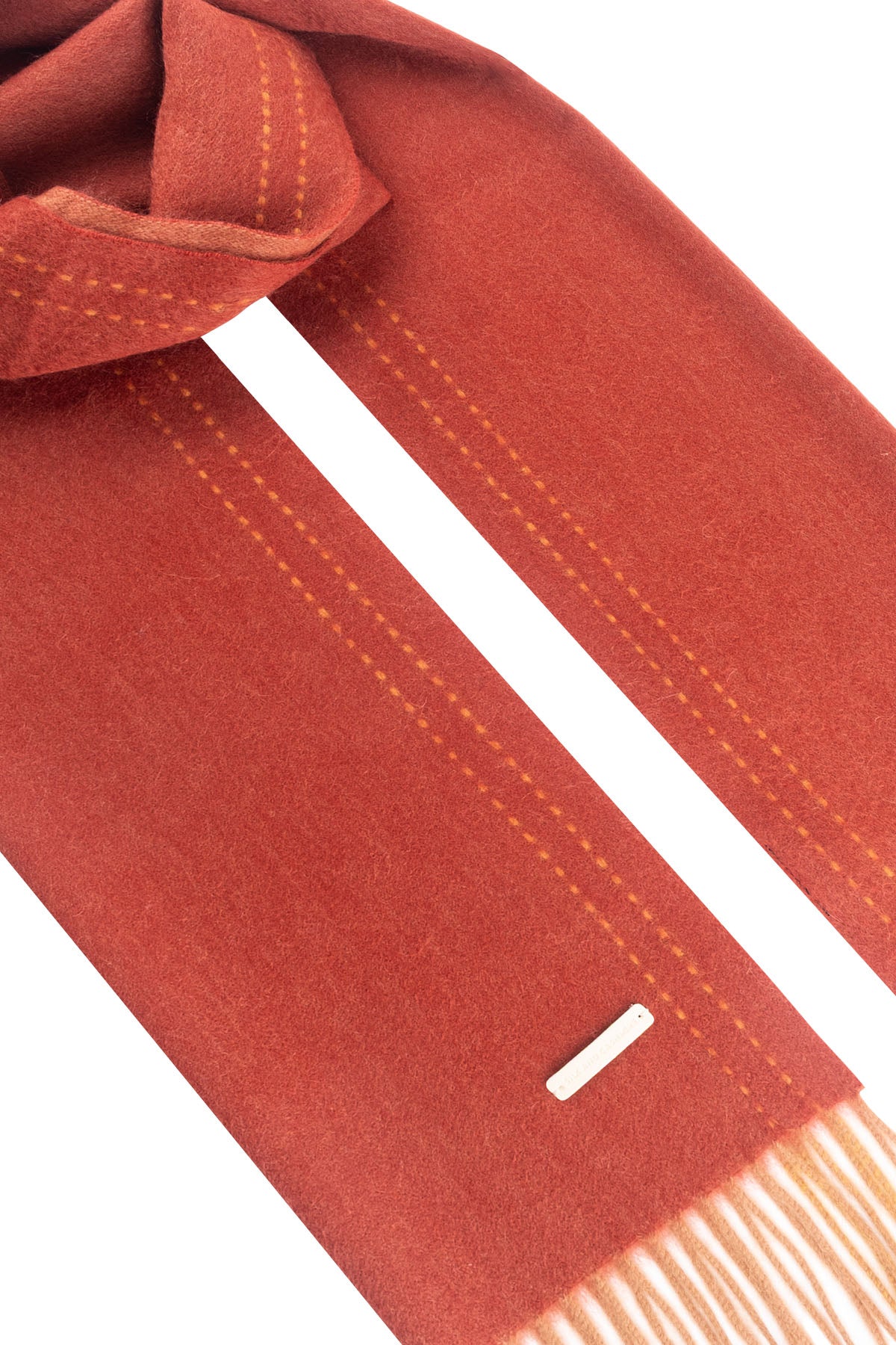 Mercan Patrick Saf Kaşmir Atkı 30x164