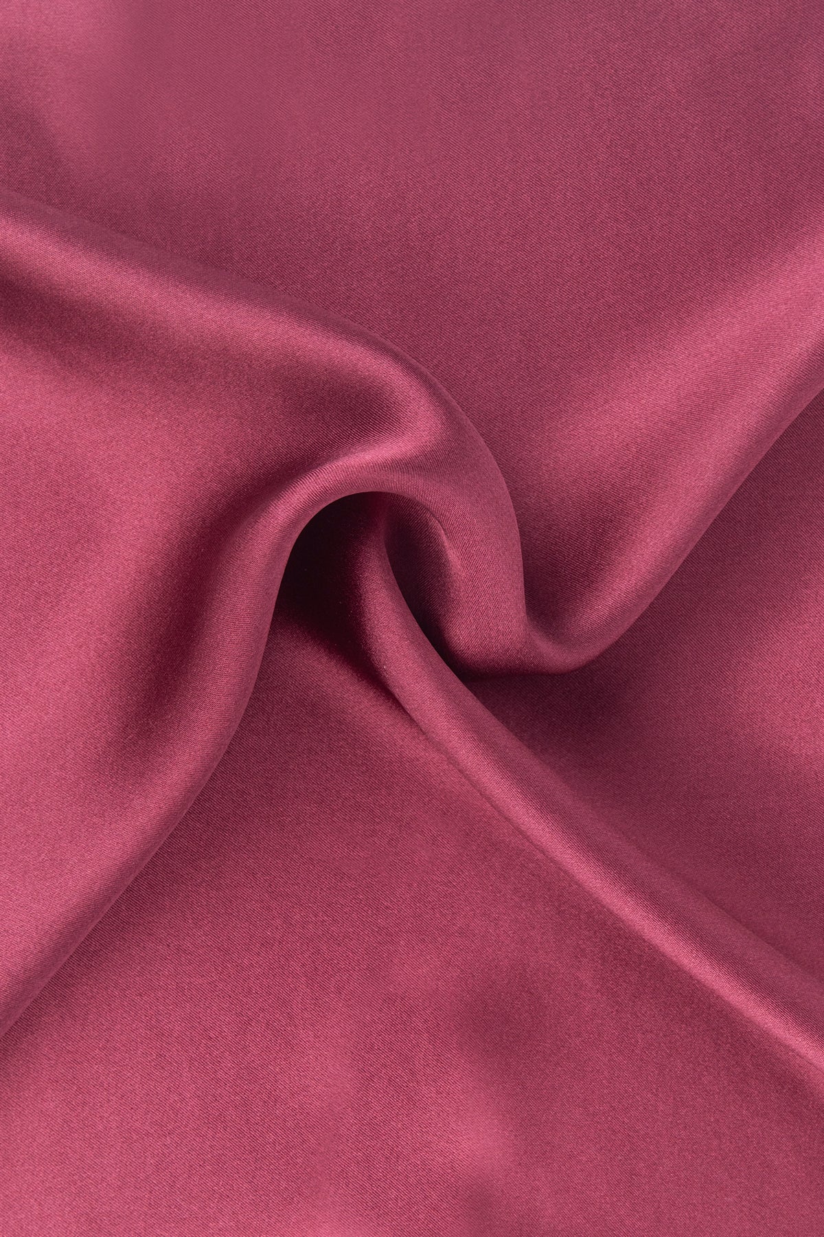 Bordo Saf İpek Düz Renk Erkek Cep Mendili 35x35 cm