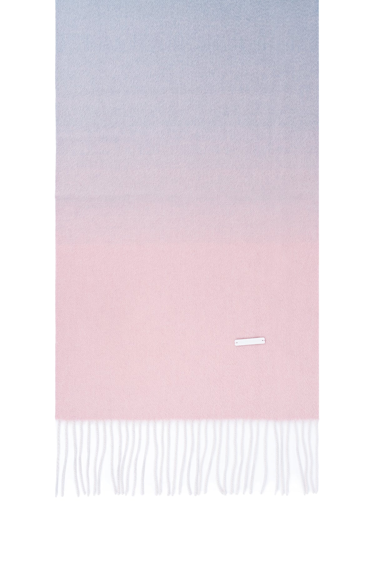 Gül Kurusu Patrick Saf Kaşmir Degrade Atkı 170x35 cm