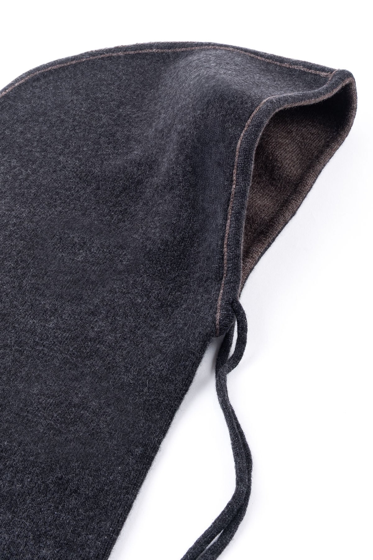 Antrasit Saf Kaşmir Kar Maskesi