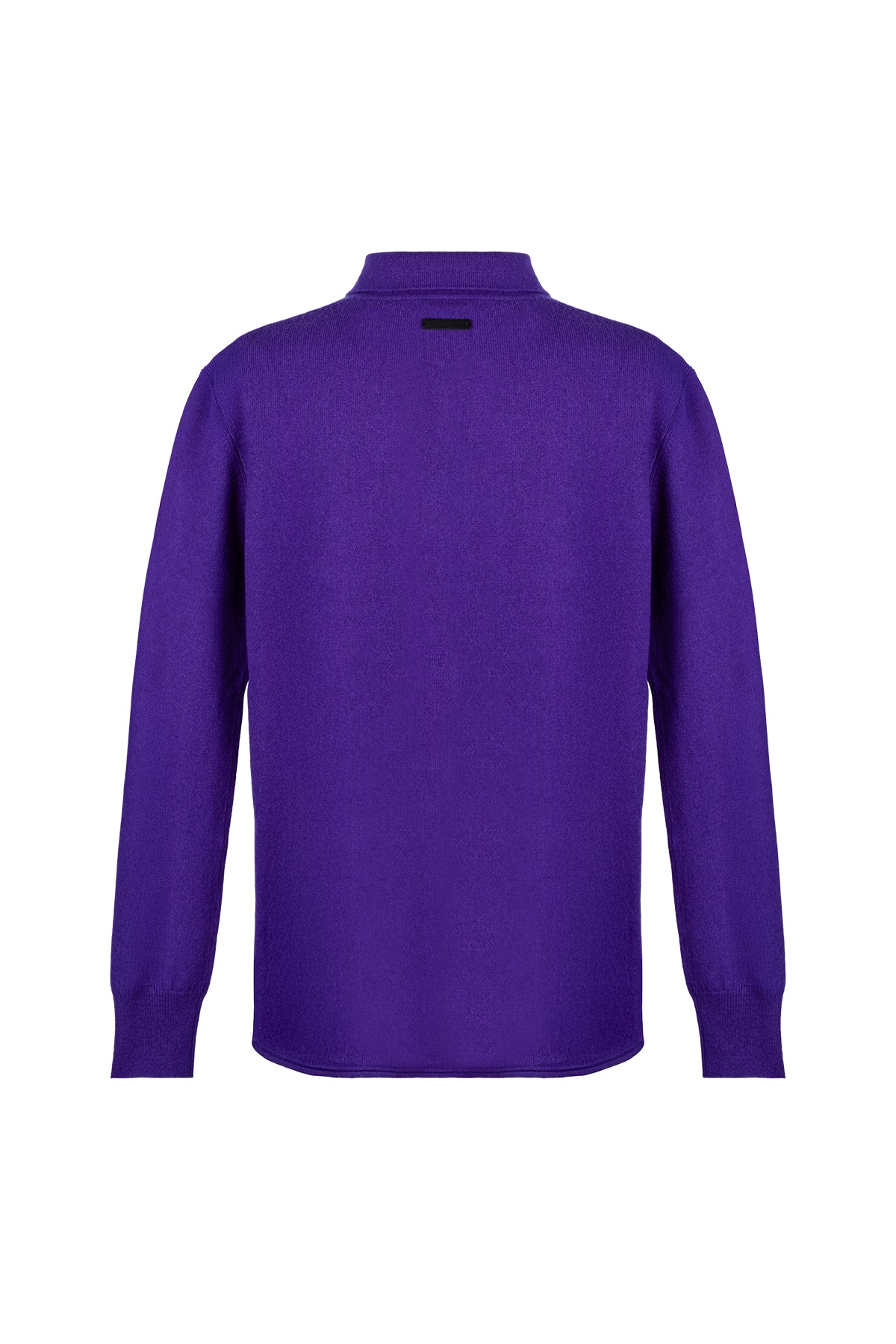 Mor Agata Saf Kaşmir Triko Gömlek