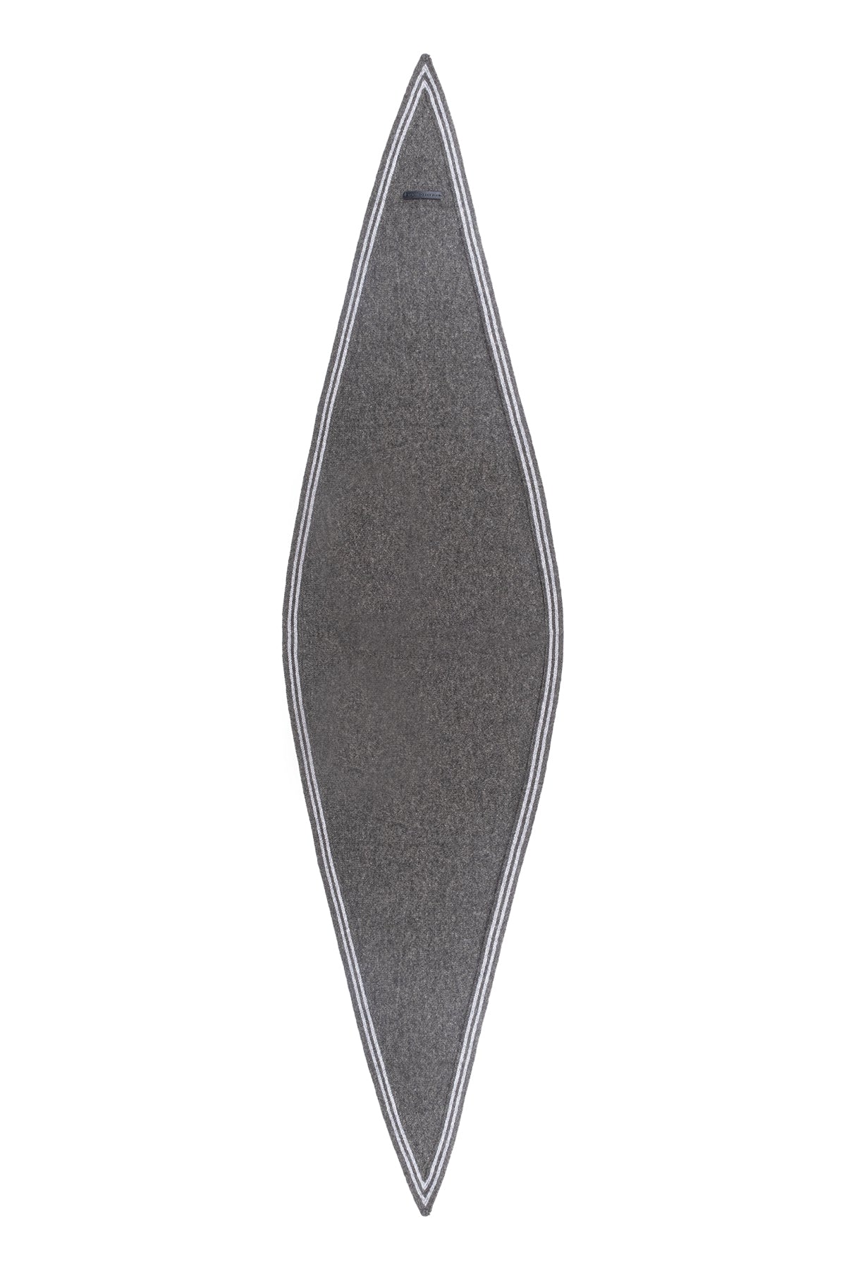 Haki Mini Saf Kaşmir Bandana 30x125 cm