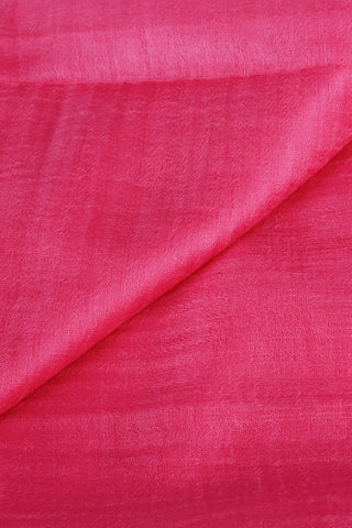 Fuşya Larissa Saf Kaşmir Şal 100x230 cm