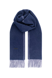 Lacivert Patrick Saf Kaşmir Atkı 35x164 cm