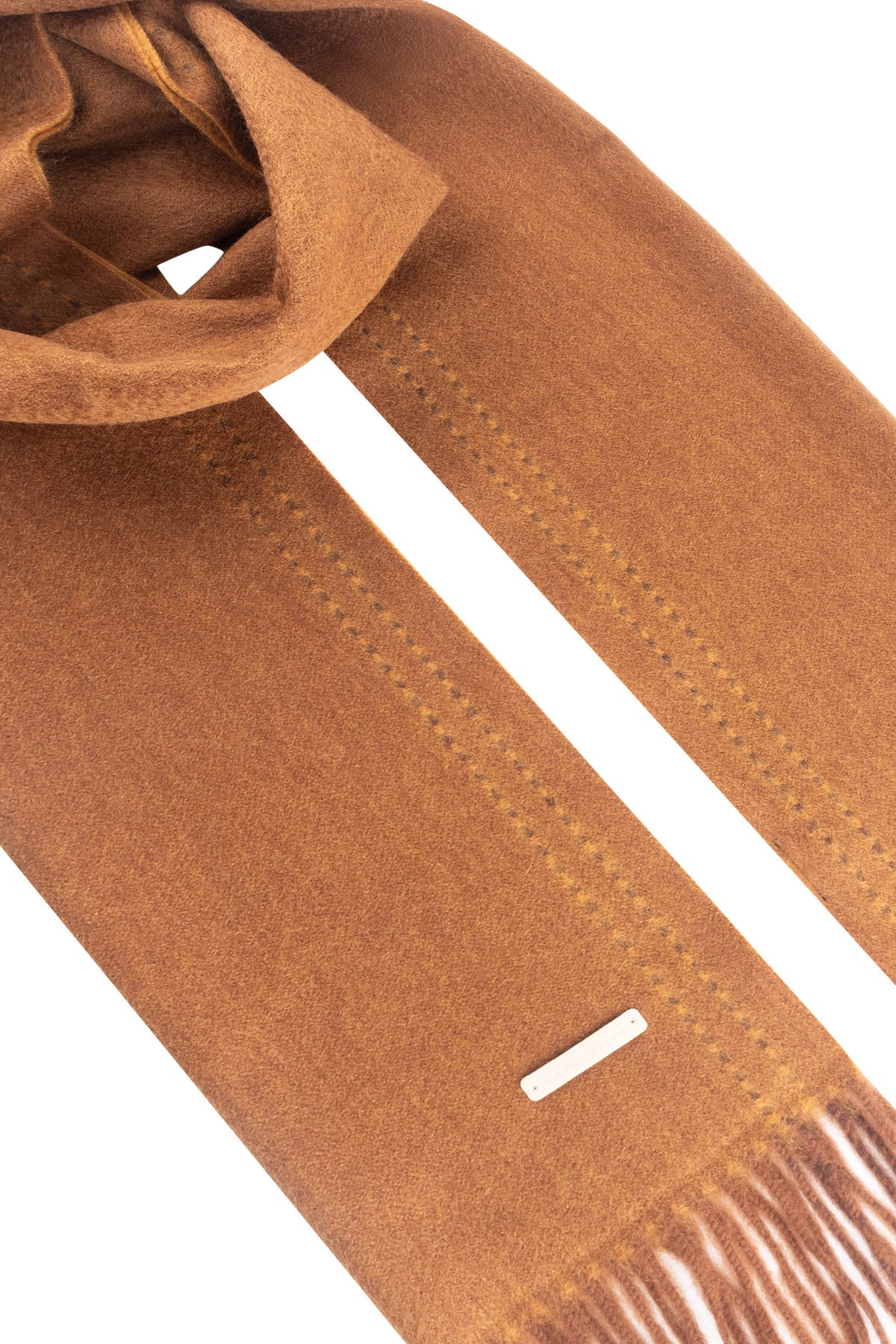 Karamel Patrick Saf Kaşmir Atkı 30x164