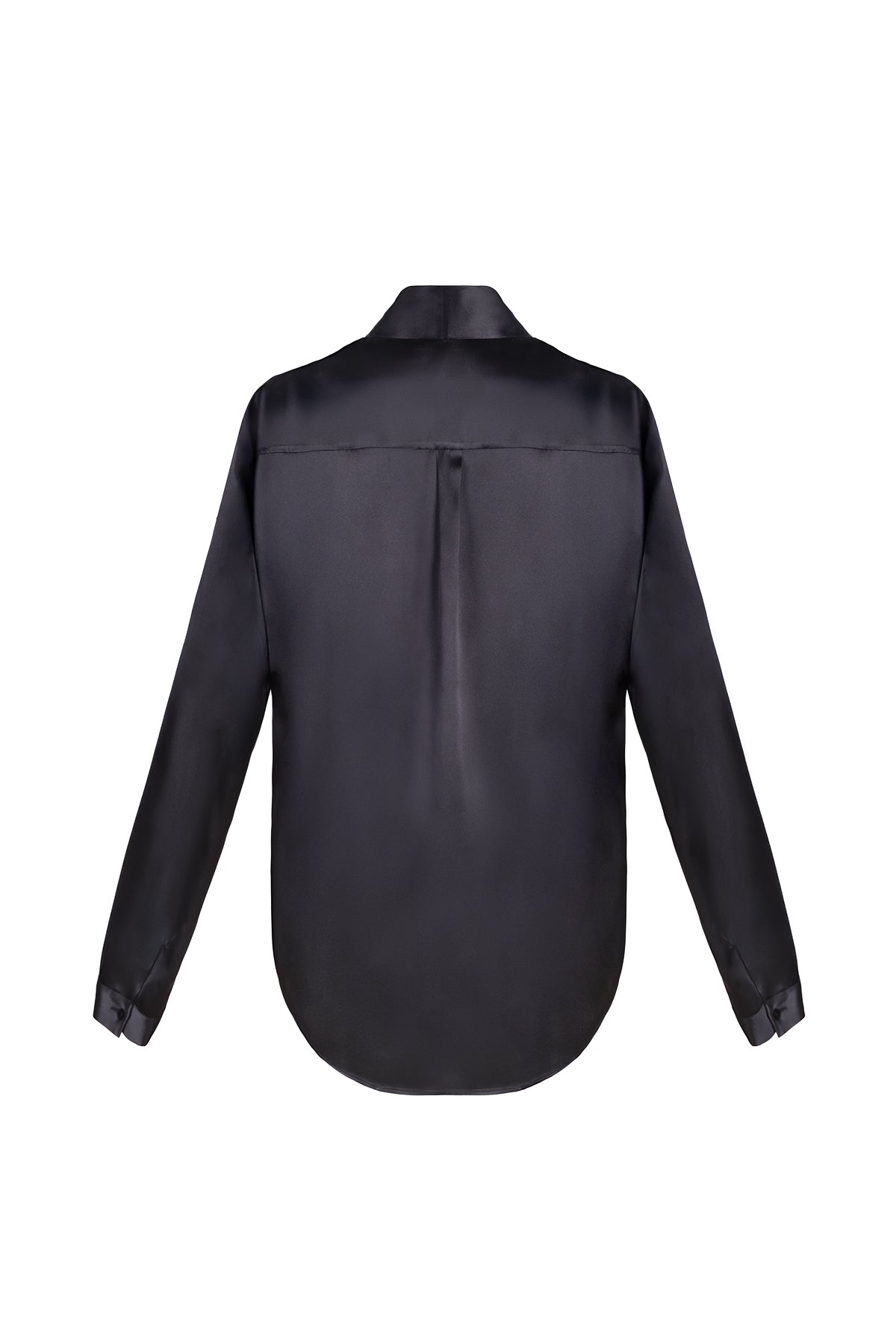 Siyah Nature İpek Hırka