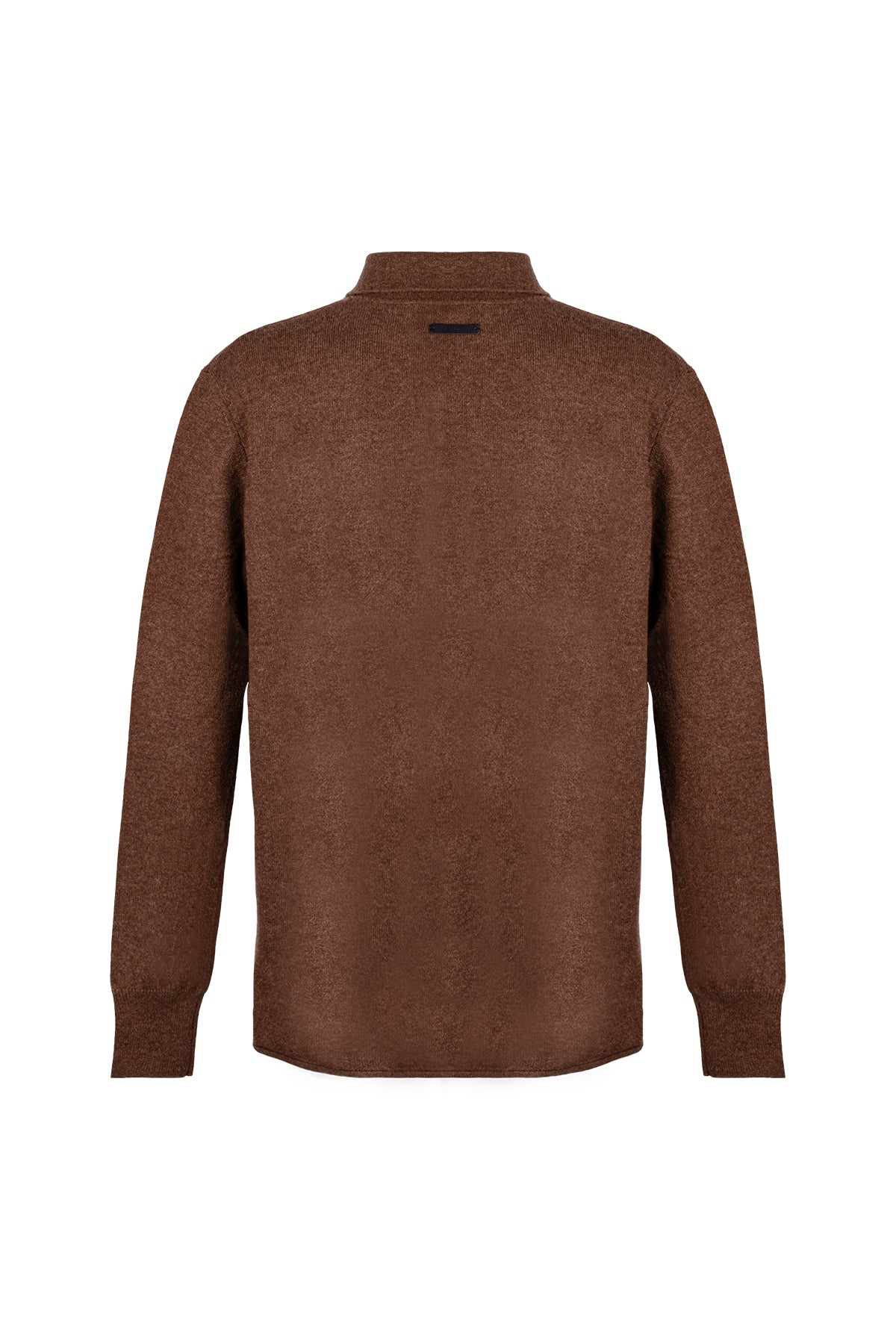 Moka Agata Saf Kaşmir Triko Gömlek