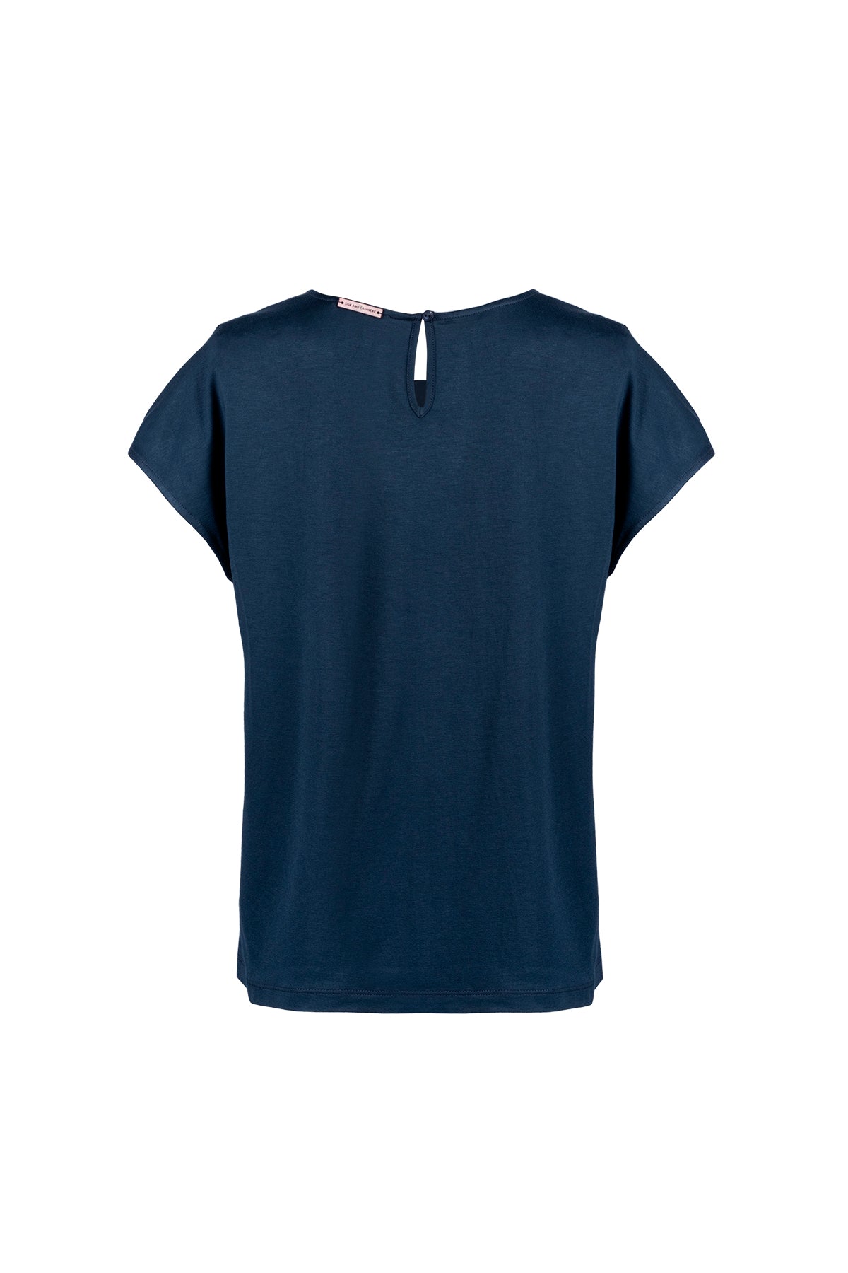 Antrasit Monica İpekli Kısa Kollu Bluz