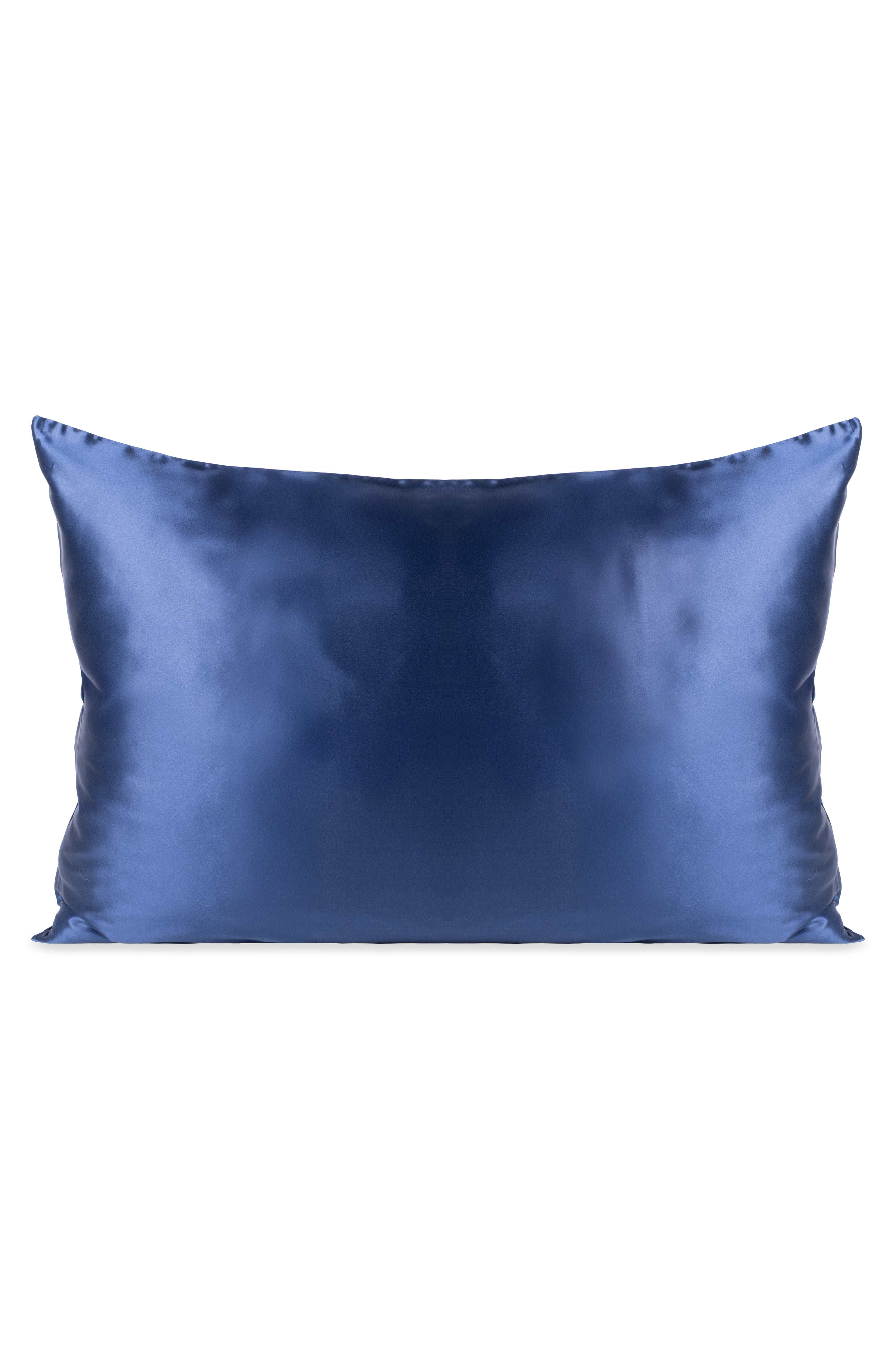 Lacivert Saf İpek 50x70 cm. Yastık Kılıfı