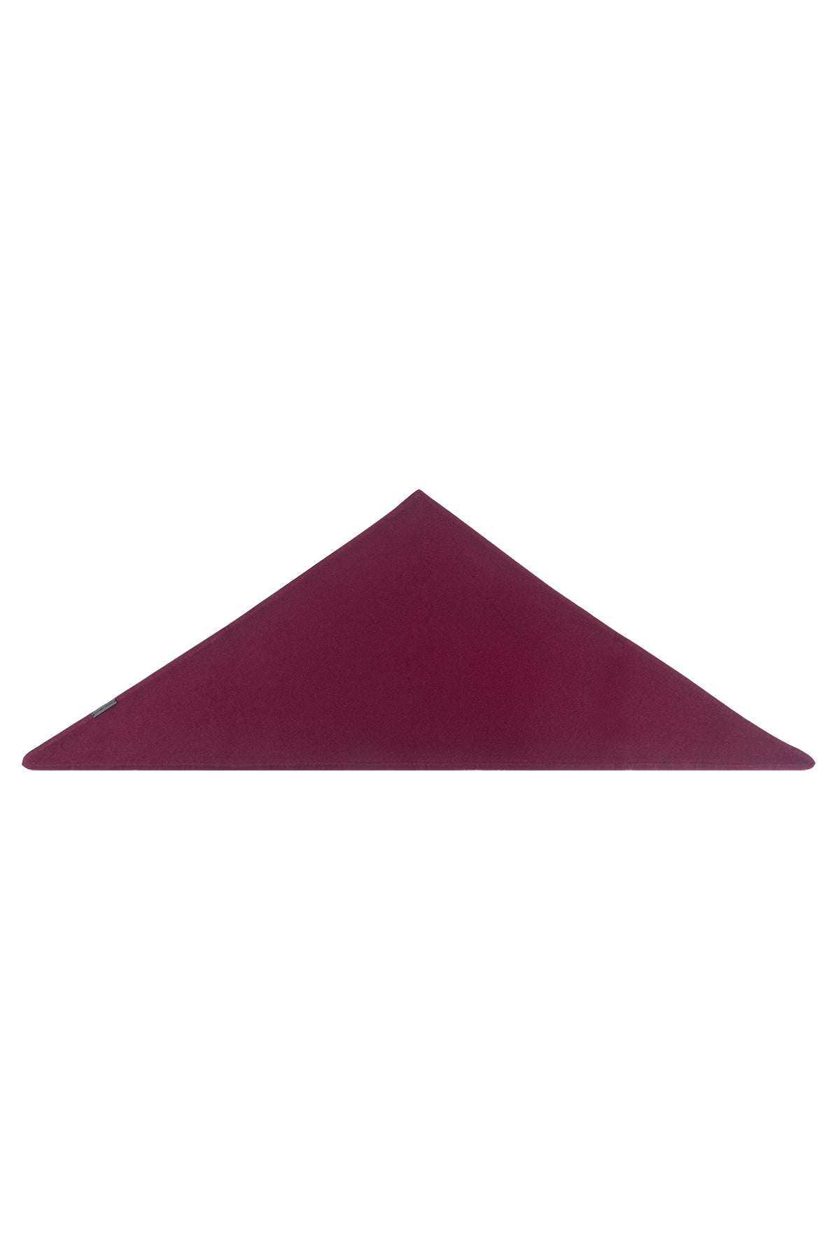 Bordo Rose Saf Kaşmir Fular Bandana 115x45x45 cm