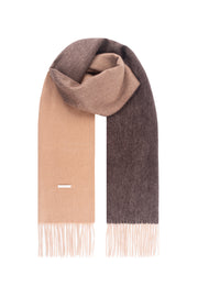 Camel Patrick Saf Kaşmir Degrade Atkı 170x35 cm