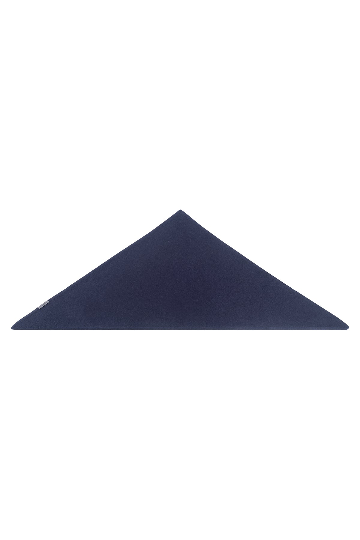 Lacivert Rose Saf Kaşmir Fular Bandana 115x45x45 cm