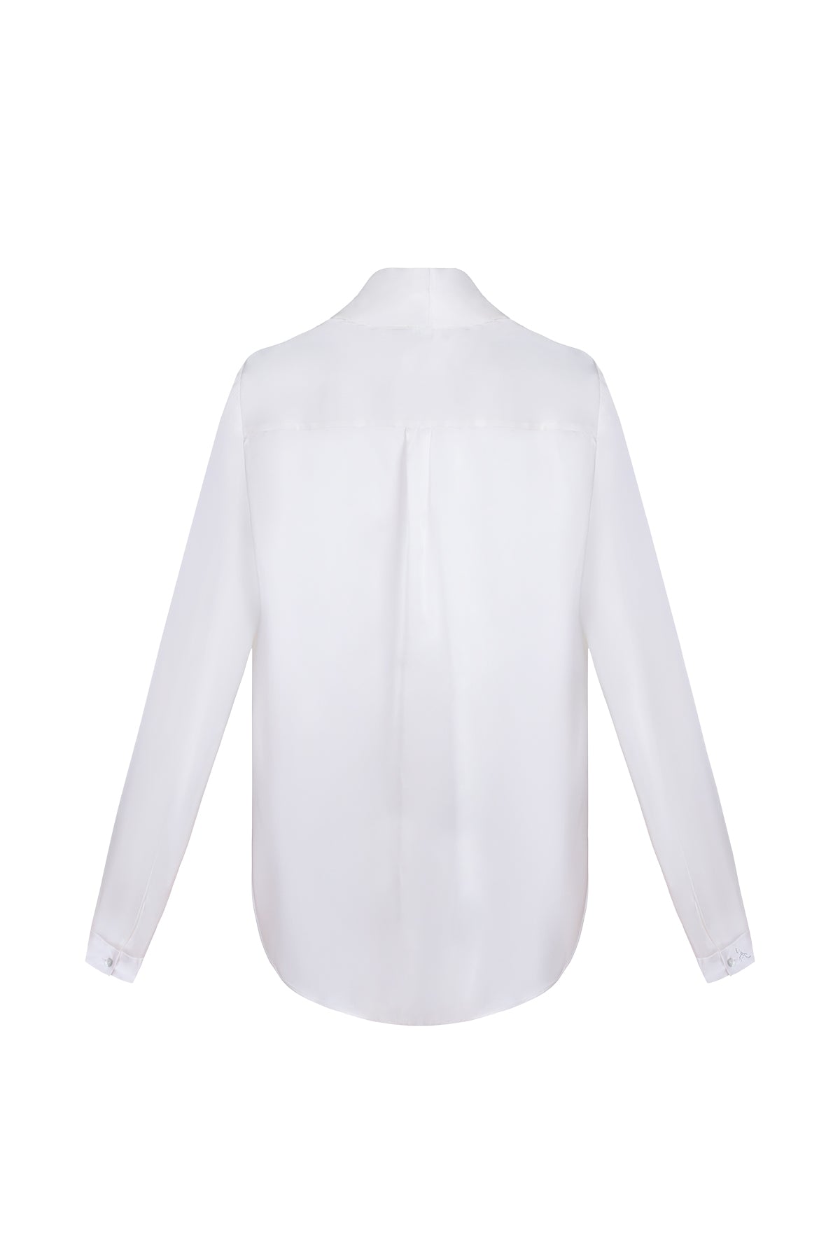 Beyaz Nature İpek Hırka