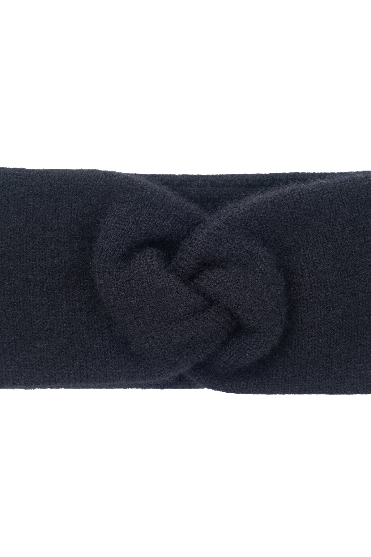 Siyah Larissa Saf Kaşmir Saç Bandı