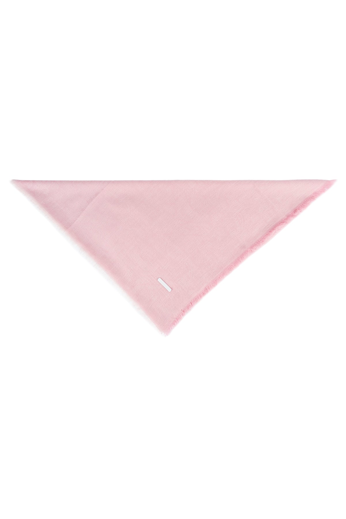 Gül Kurusu Şal Desenli Şal 100x100 cm