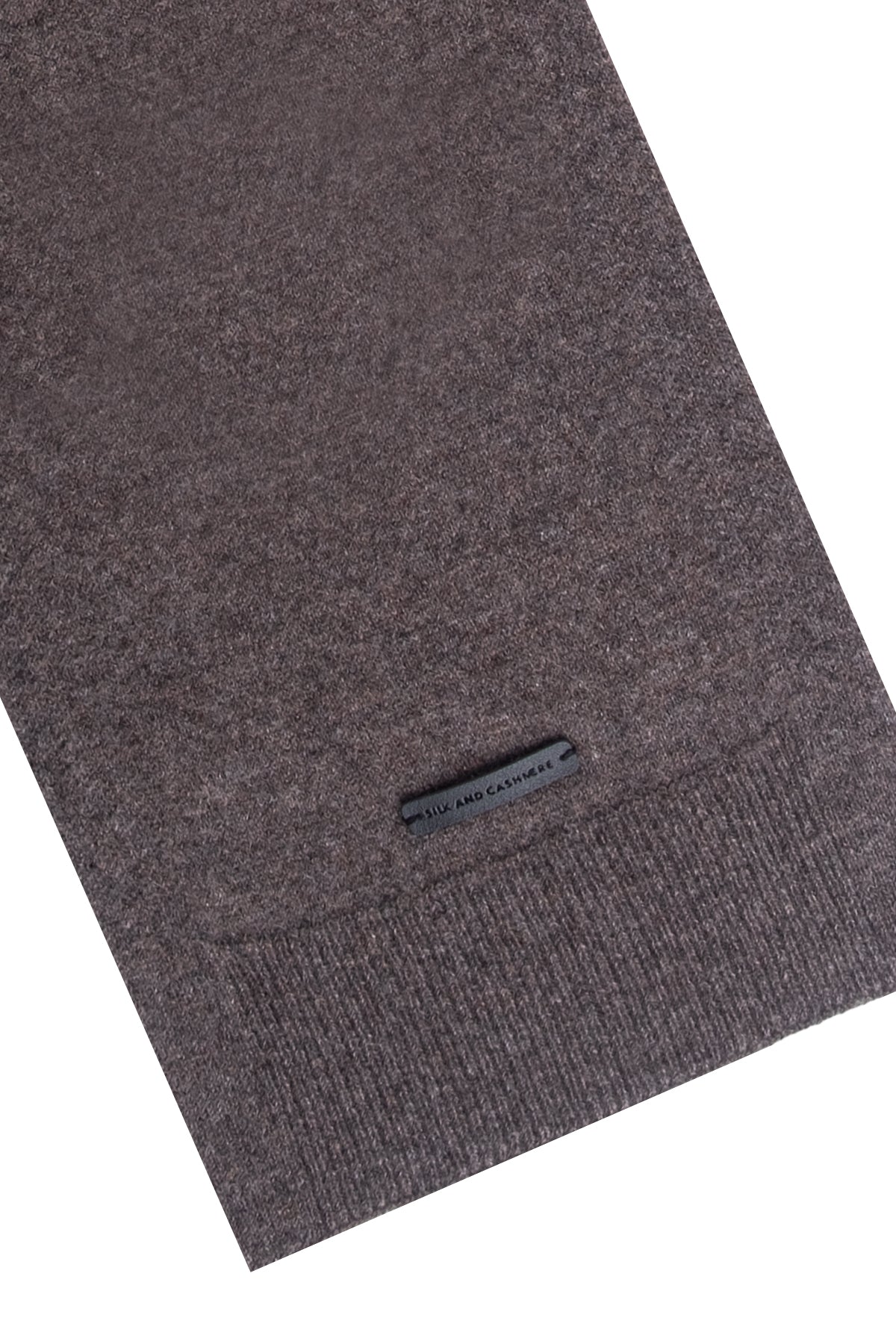 Vizon Lilly Saf Kaşmir Kazak Atkı