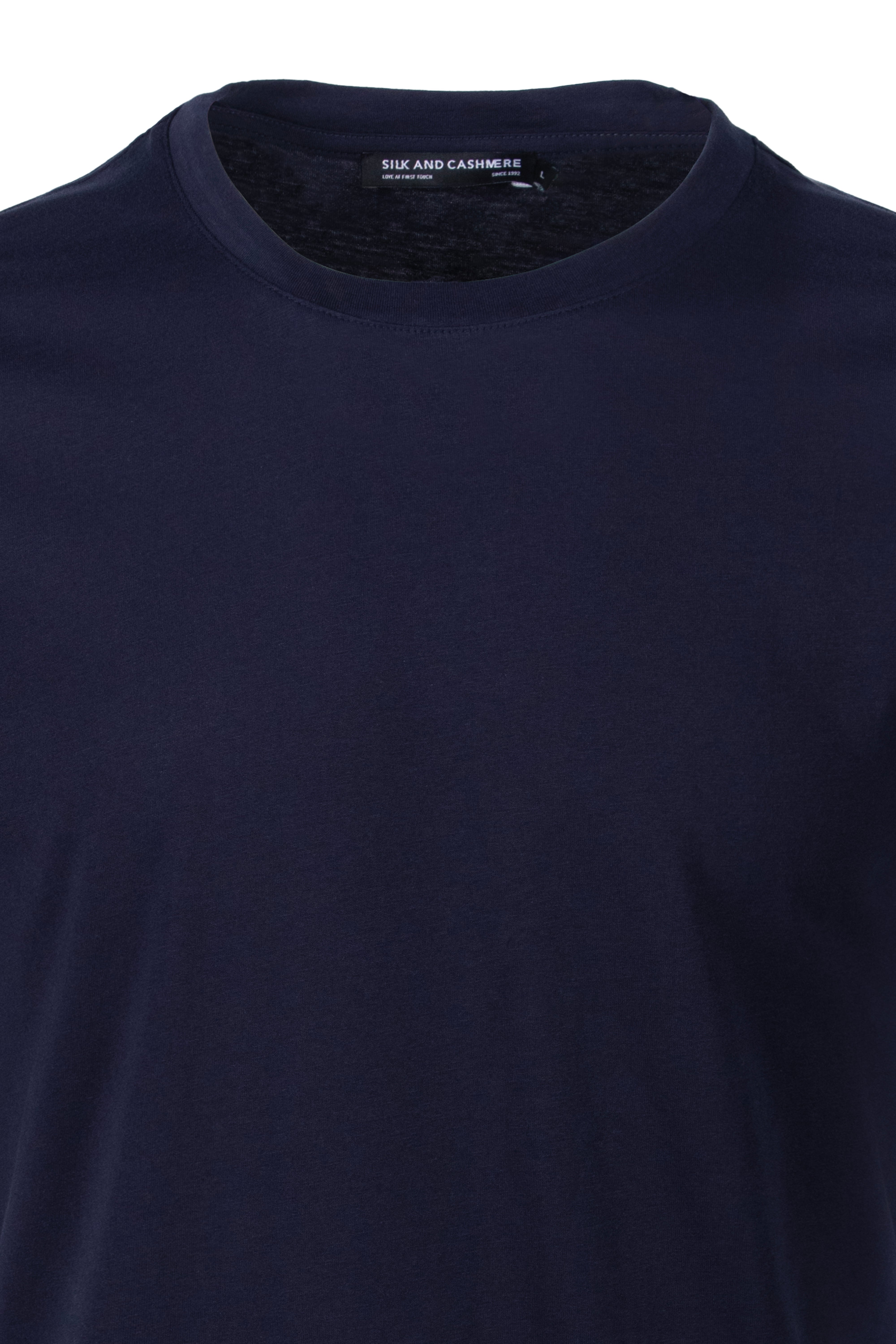 Lacivert Yuvarlak Yaka Erkek T-Shirt