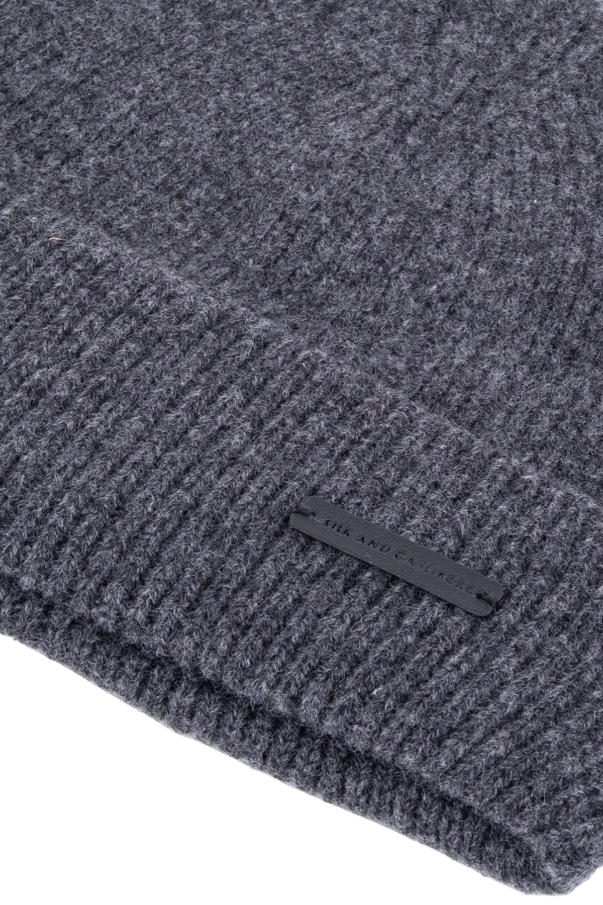 Antrasit Copenhagen Saf Yün Ribana Bere