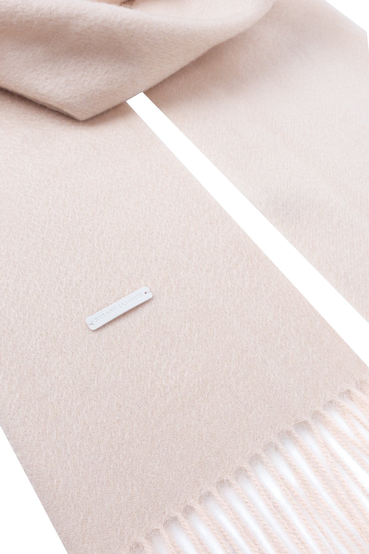 Açık Bej Patrick Saf Kaşmir Atkı 35x170 cm