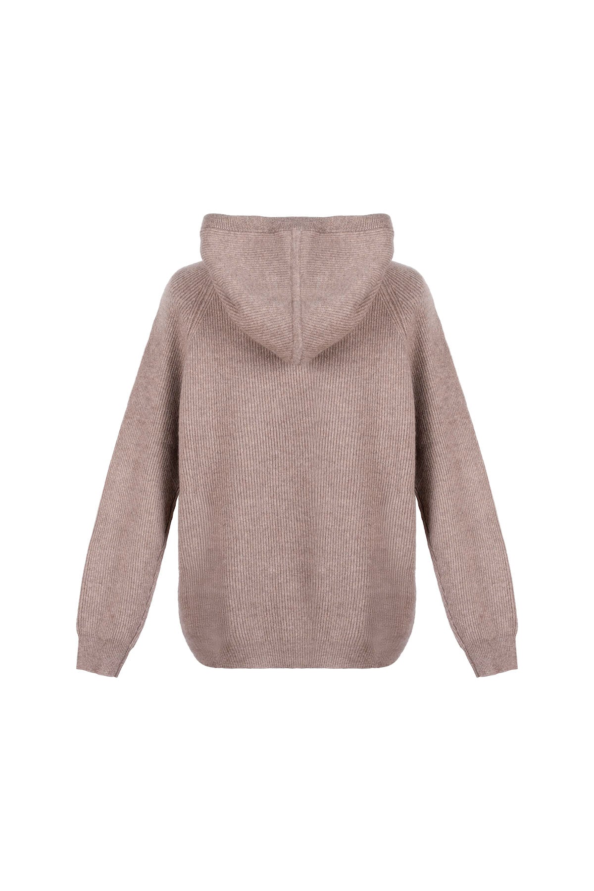 Vizon Alexia Kaşmir Ribanalı Kapüşonlu