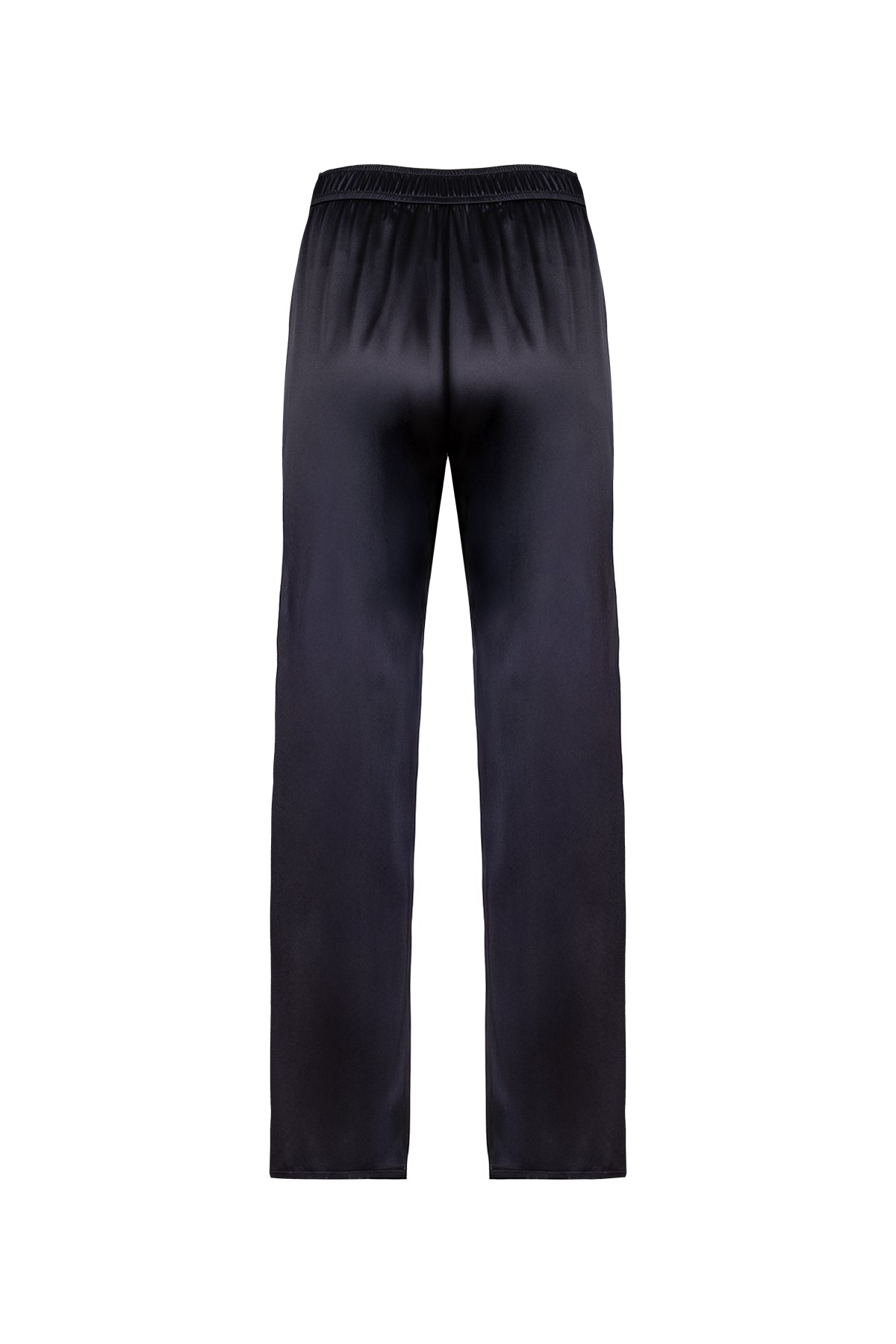 Siyah Nature Saf İpek Pantolon