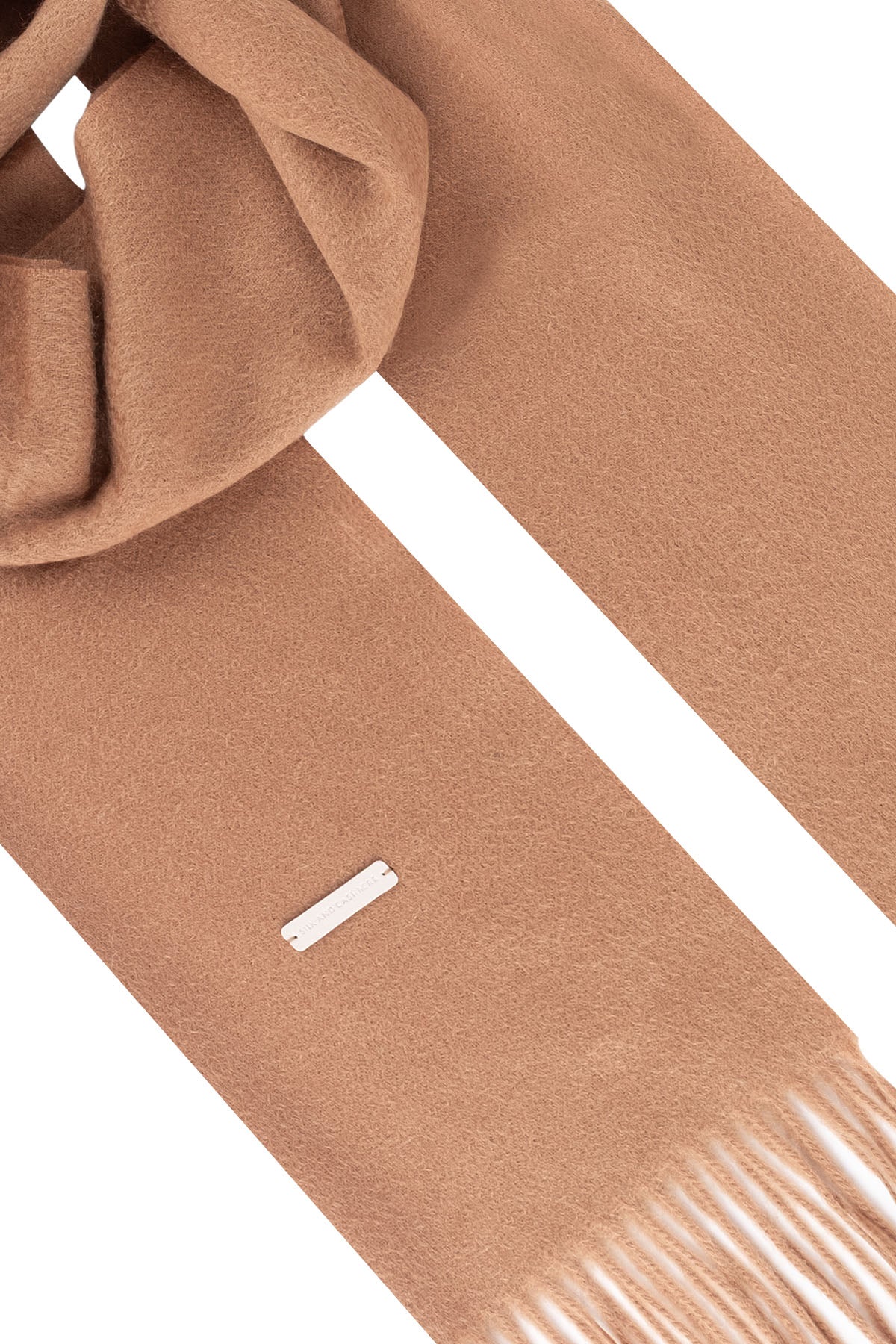 Camel Patrick Saf Kaşmir Atkı 35x170 cm