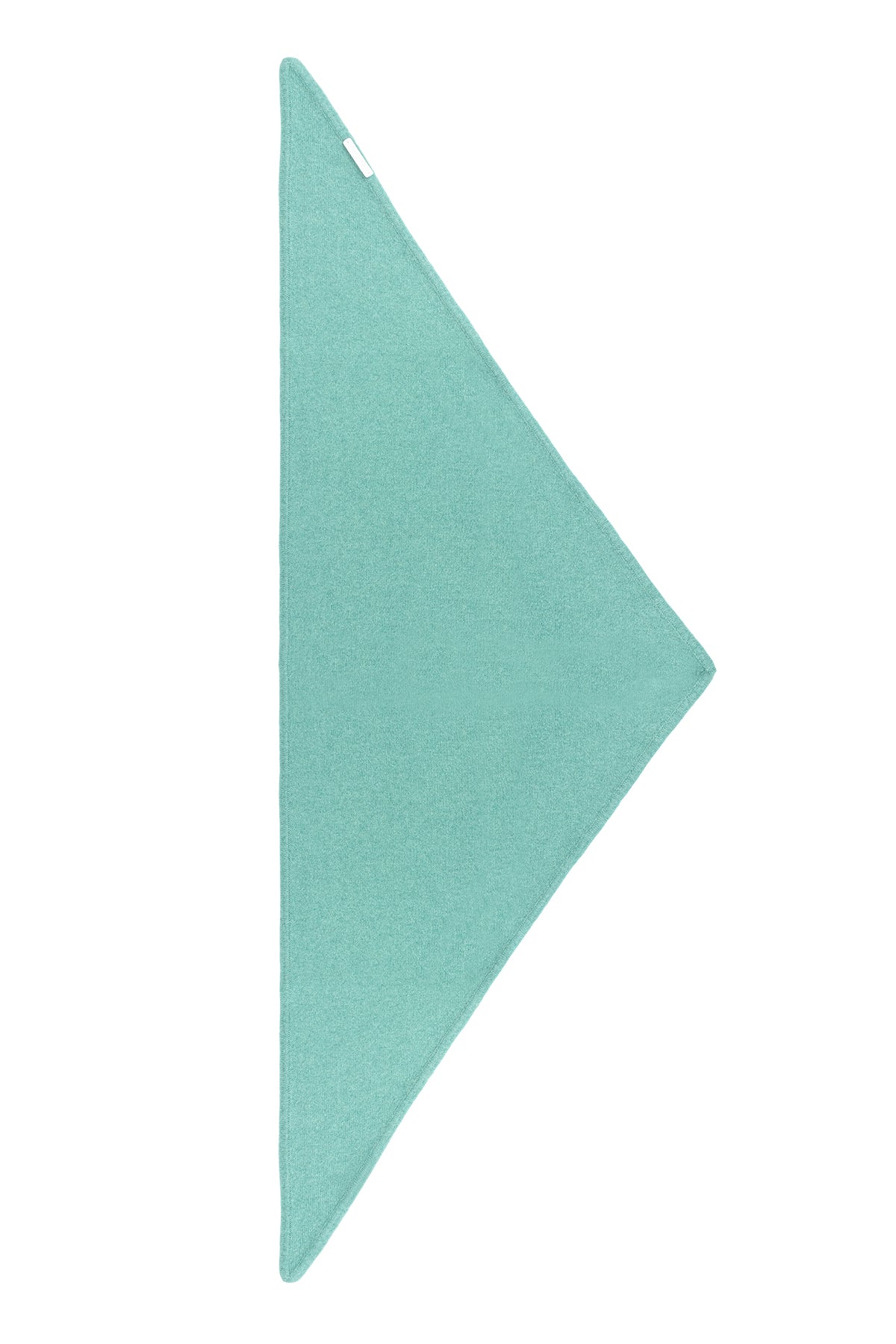 Nil Yeşili Rose Saf Kaşmir Fular Bandana 115x45x45 cm