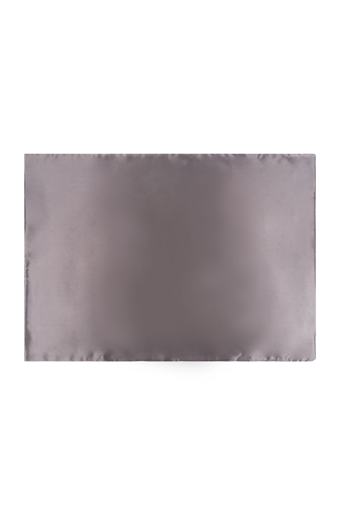 Antrasit Saf İpek 50x70 cm Yastık Kılıfı