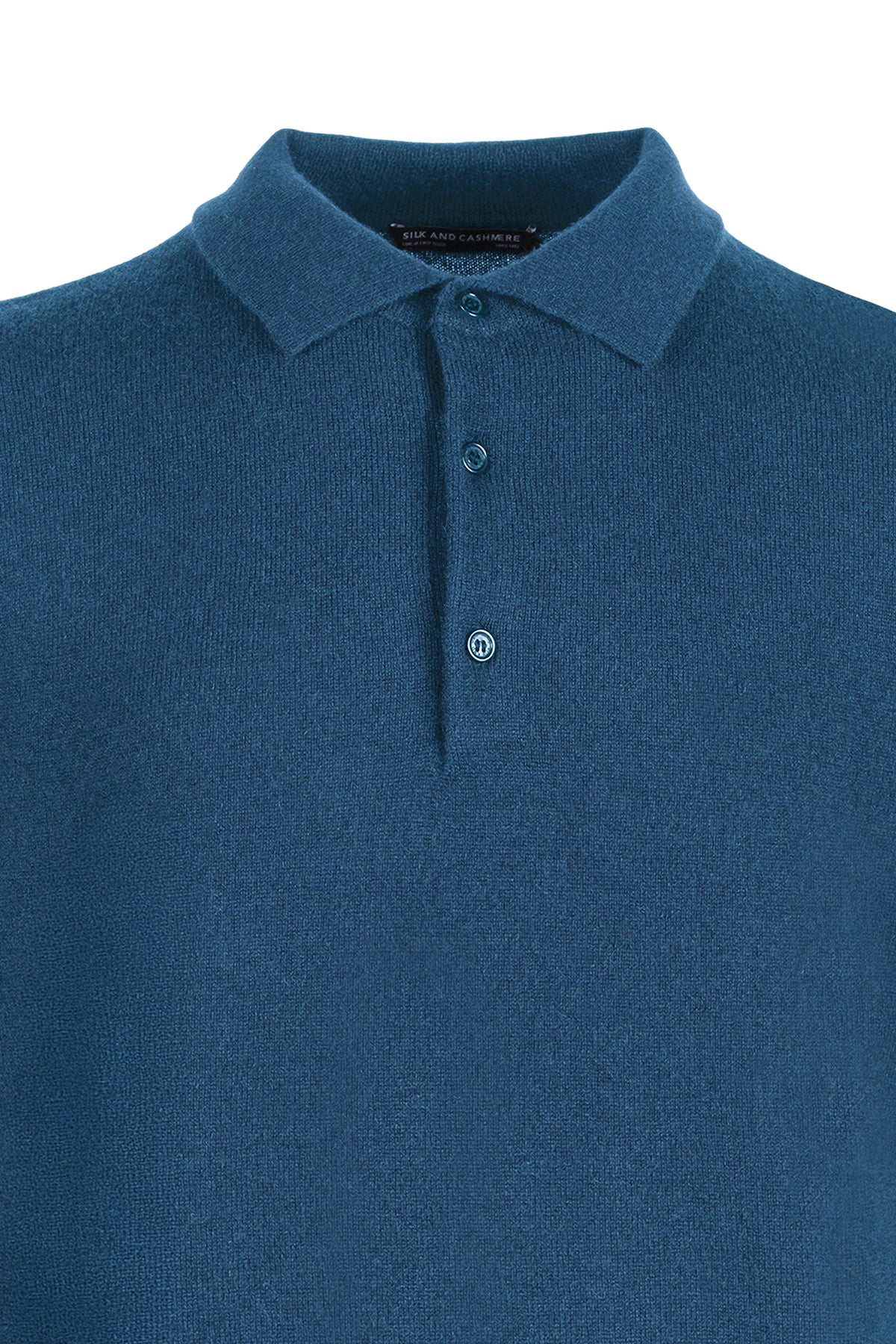 Tavuskuşu Saf Kaşmir Polo Kazak