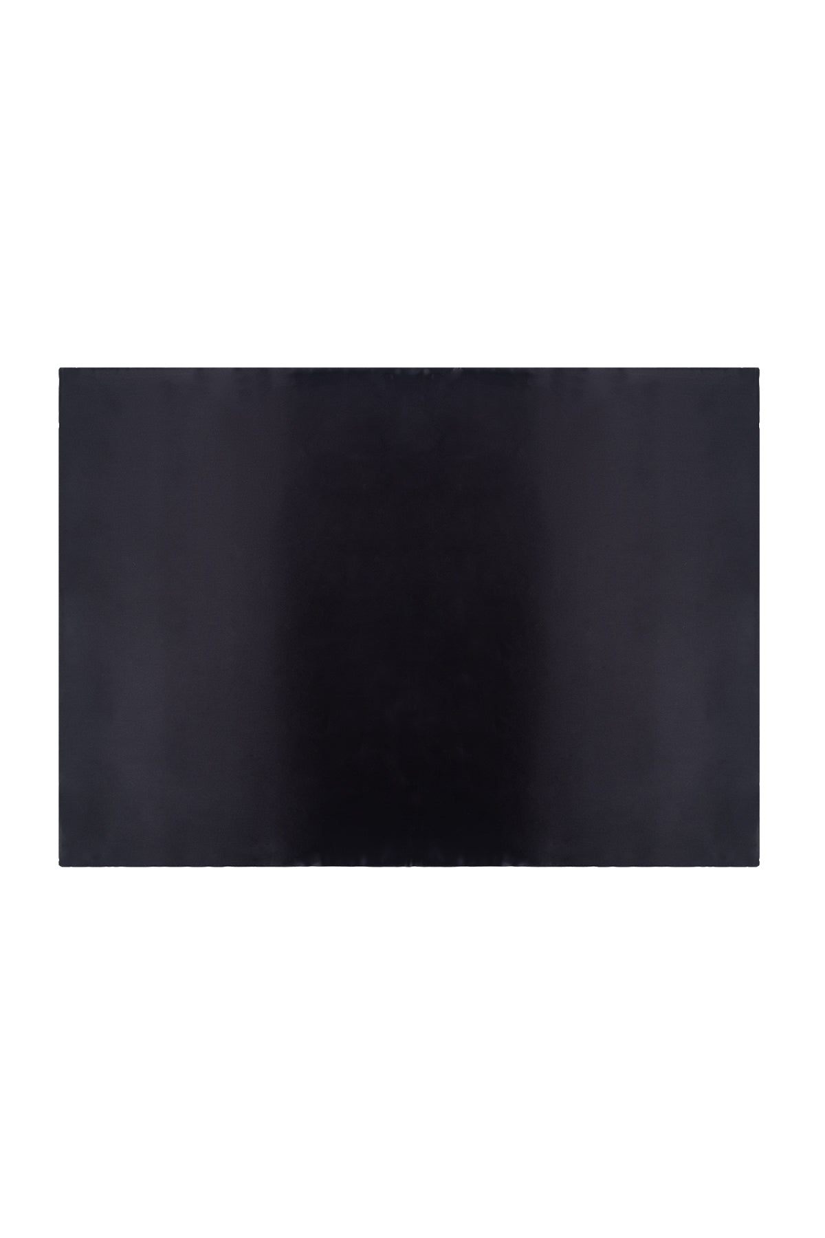 Siyah Saf İpek 50x70 cm Yastık Kılıfı