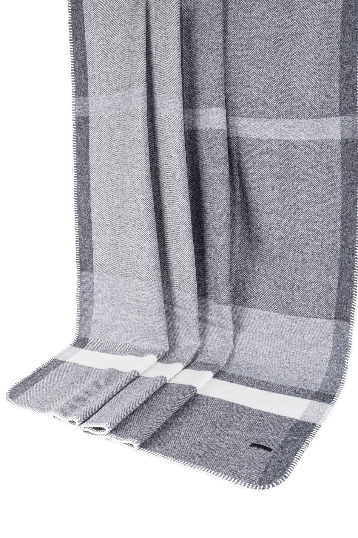 Antrasit Laura Yün Battaniye 120x180 cm