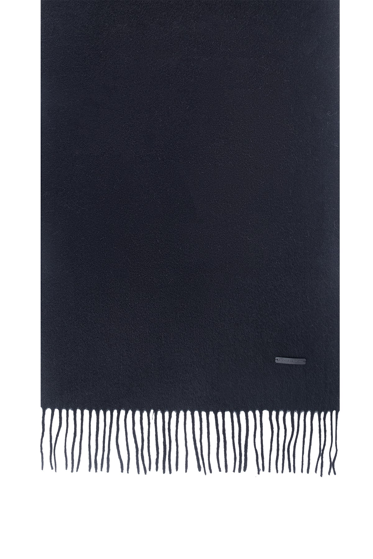 Siyah Copenhagen Saf Yün Atkı 40x200 cm