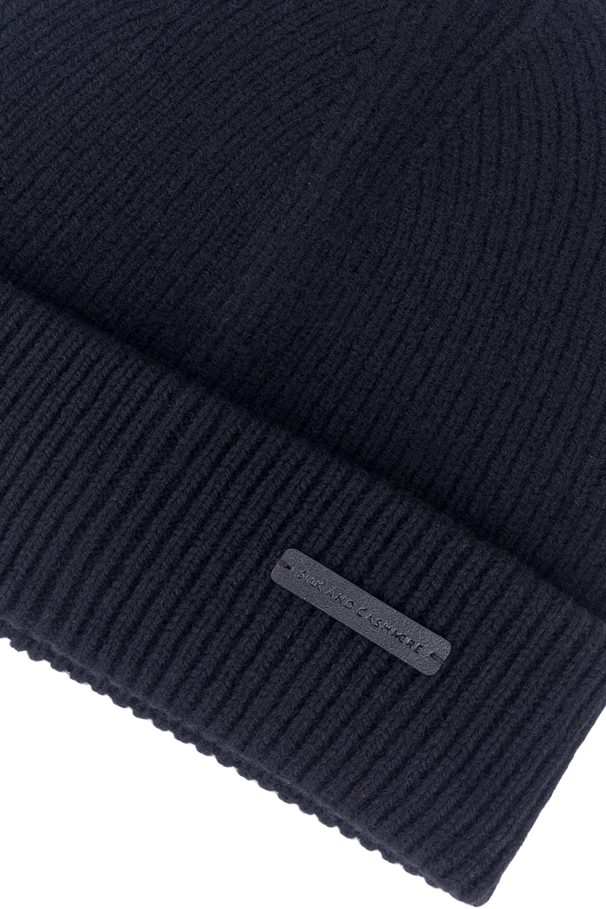 Siyah Copenhagen Saf Yün Ribana Bere