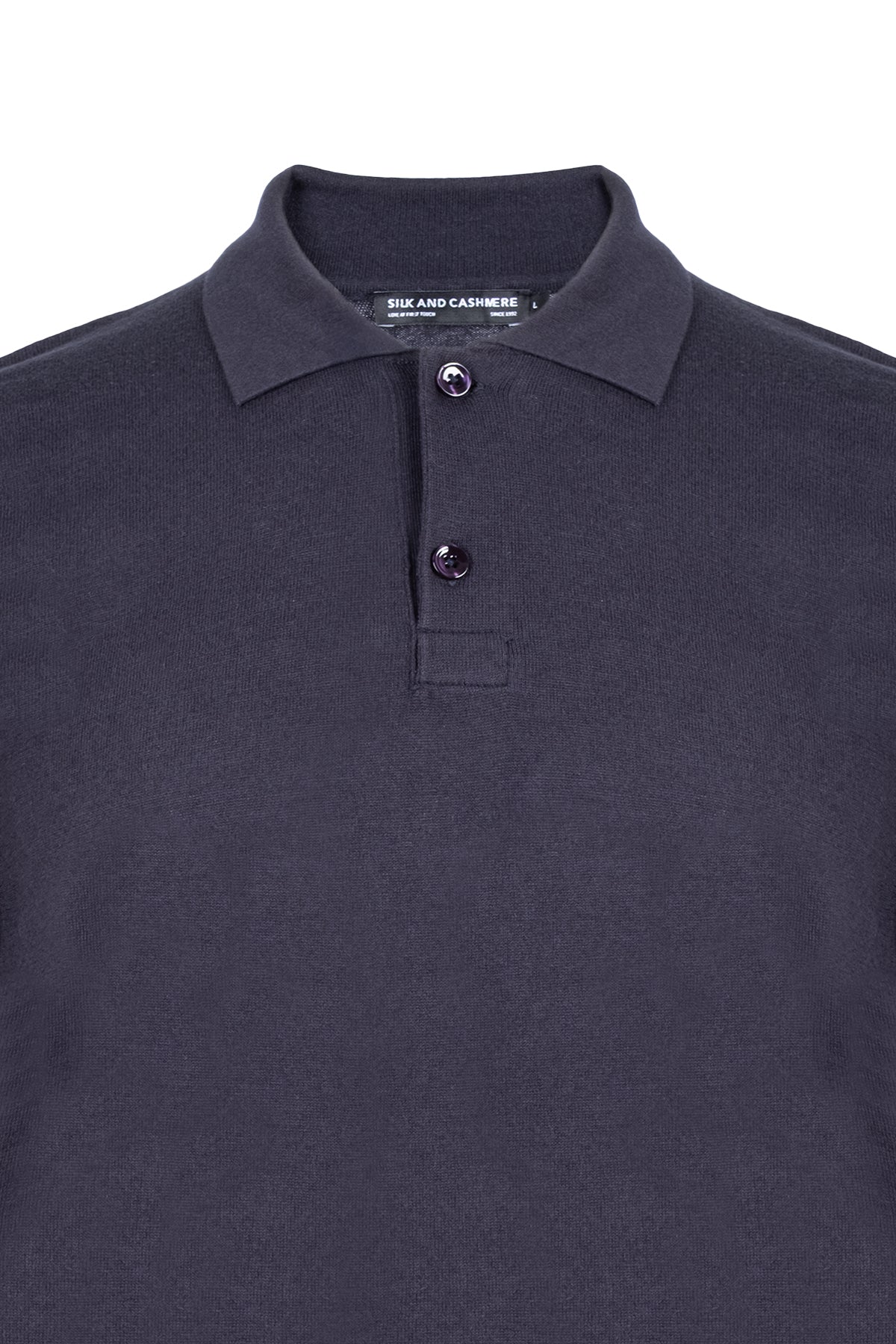 Lacivert Luigi Polo Yaka Triko