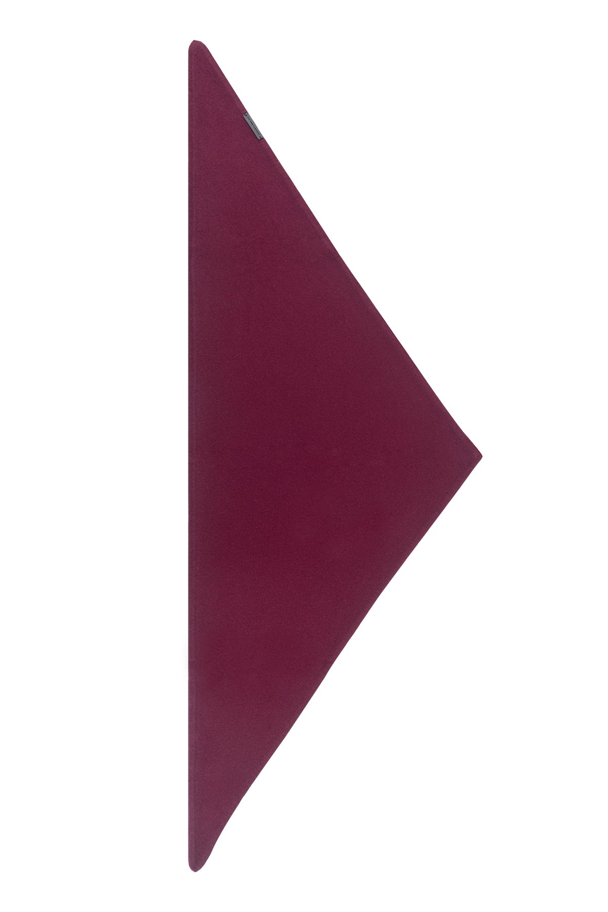 Bordo Rose Saf Kaşmir Fular Bandana 115x45x45 cm