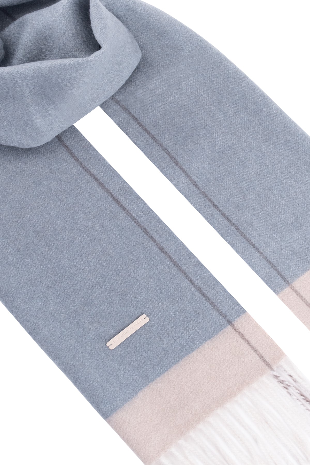 Mavi Patrick Saf Kaşmir Atkı 35x164 cm