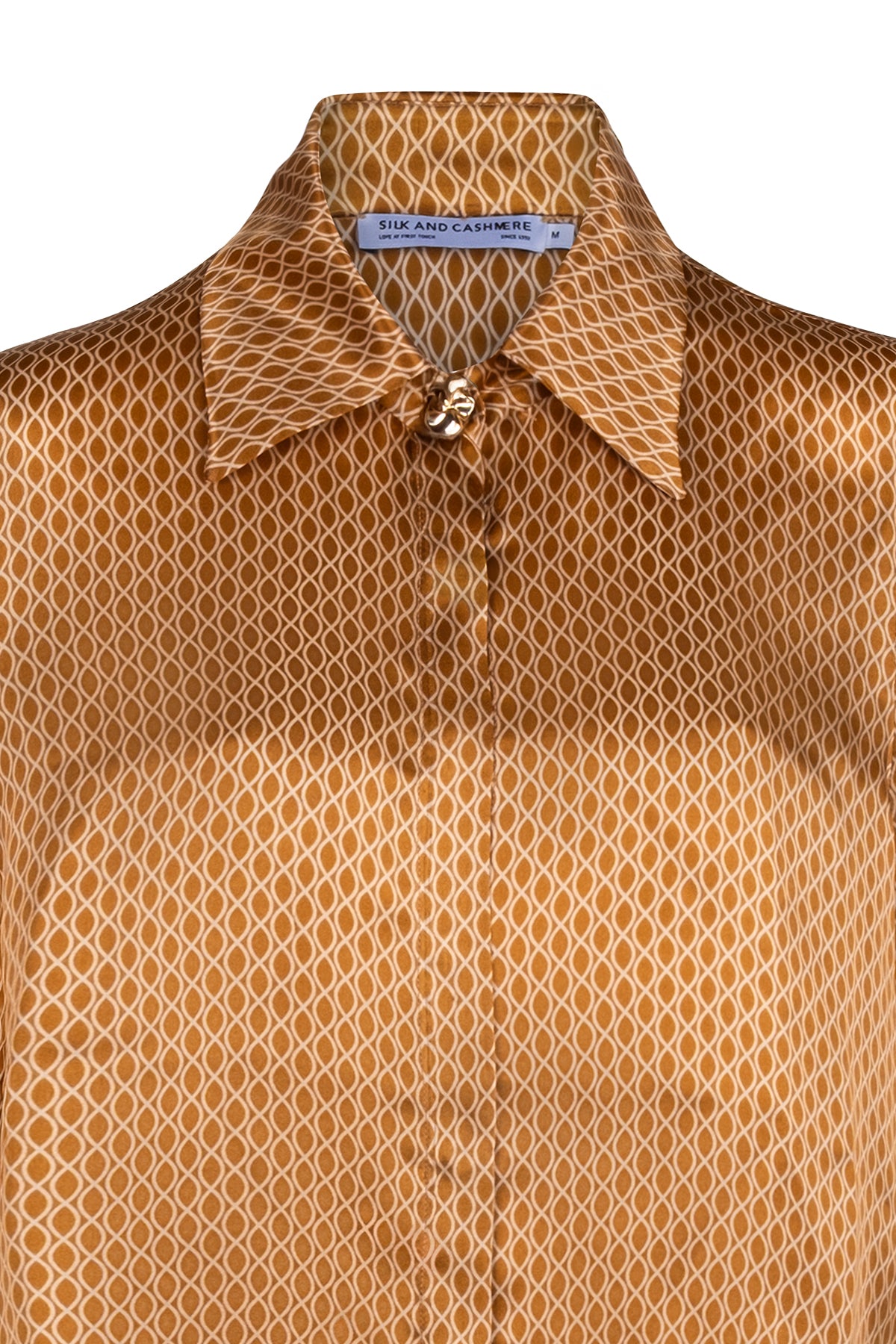 Camel Limited Edition Saf İpek Gömlek