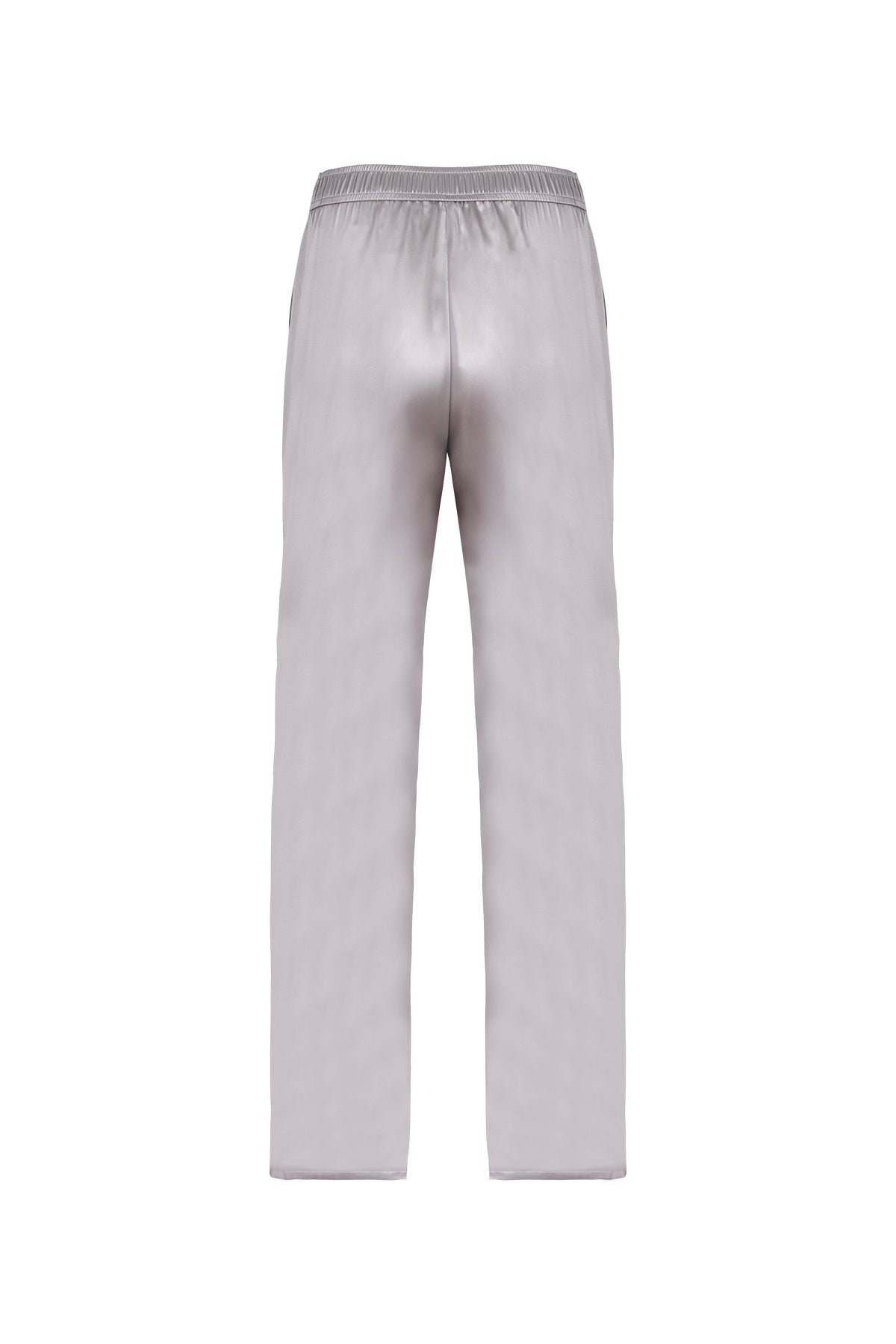 Gri Nature Saf İpek Pantolon