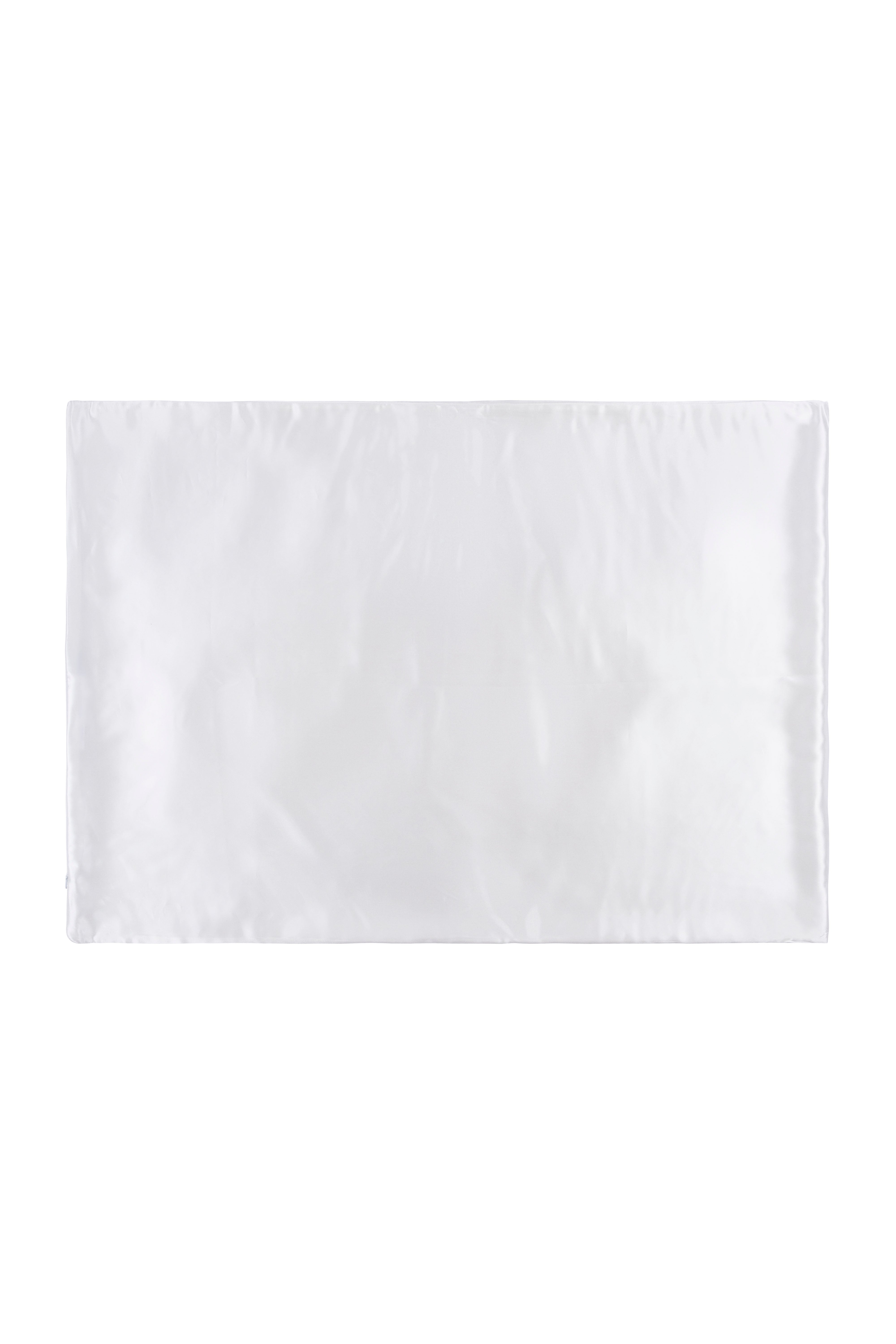 Beyaz Saf İpek 50x70 cm. Yastık Kılıfı