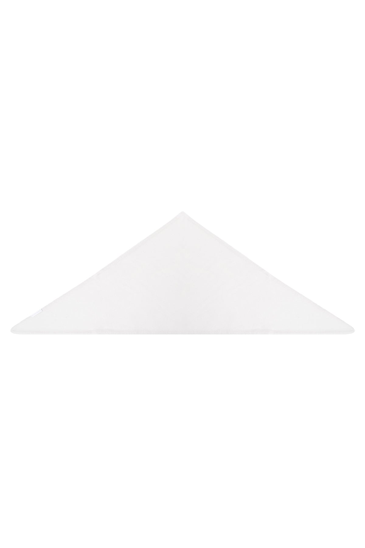 Beyaz Rose Saf Kaşmir Fular Bandana 115x70x70 cm