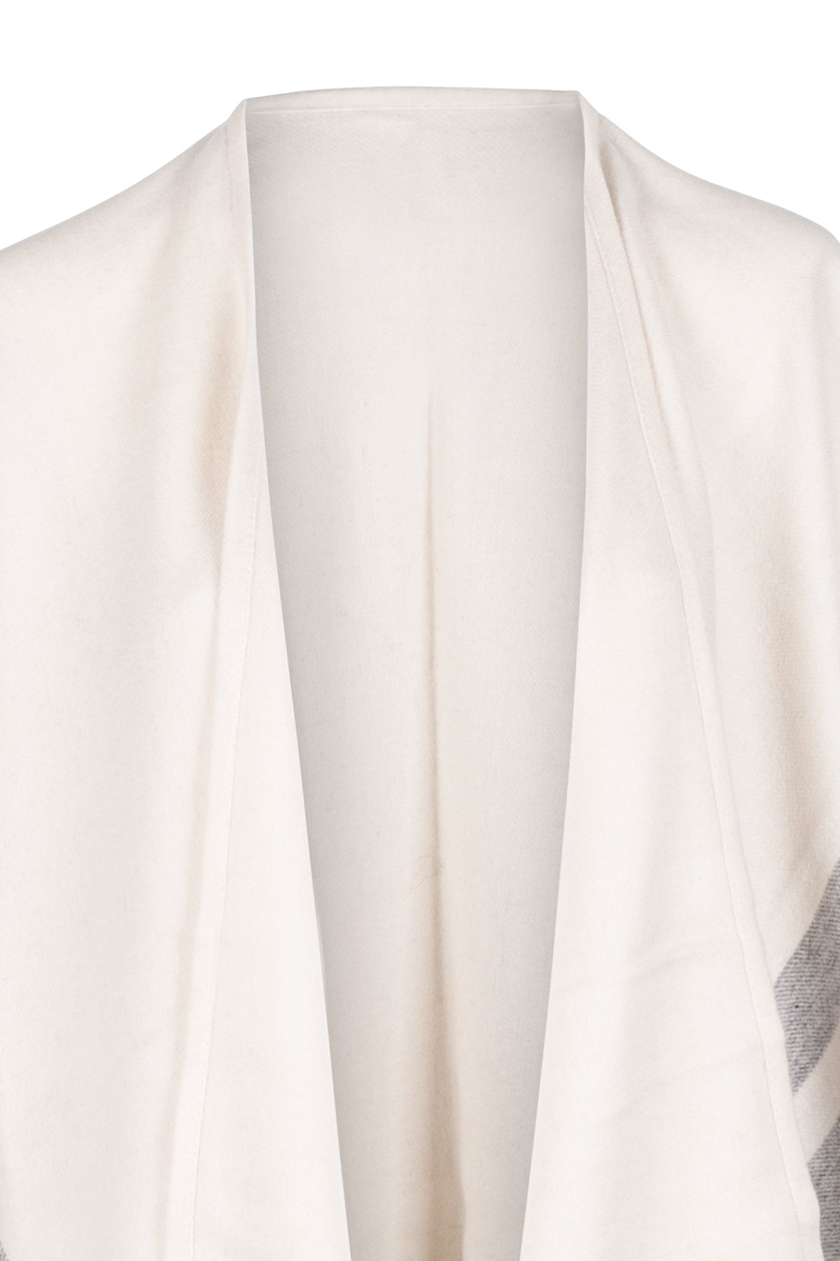 Beyaz Laura Yün Panço