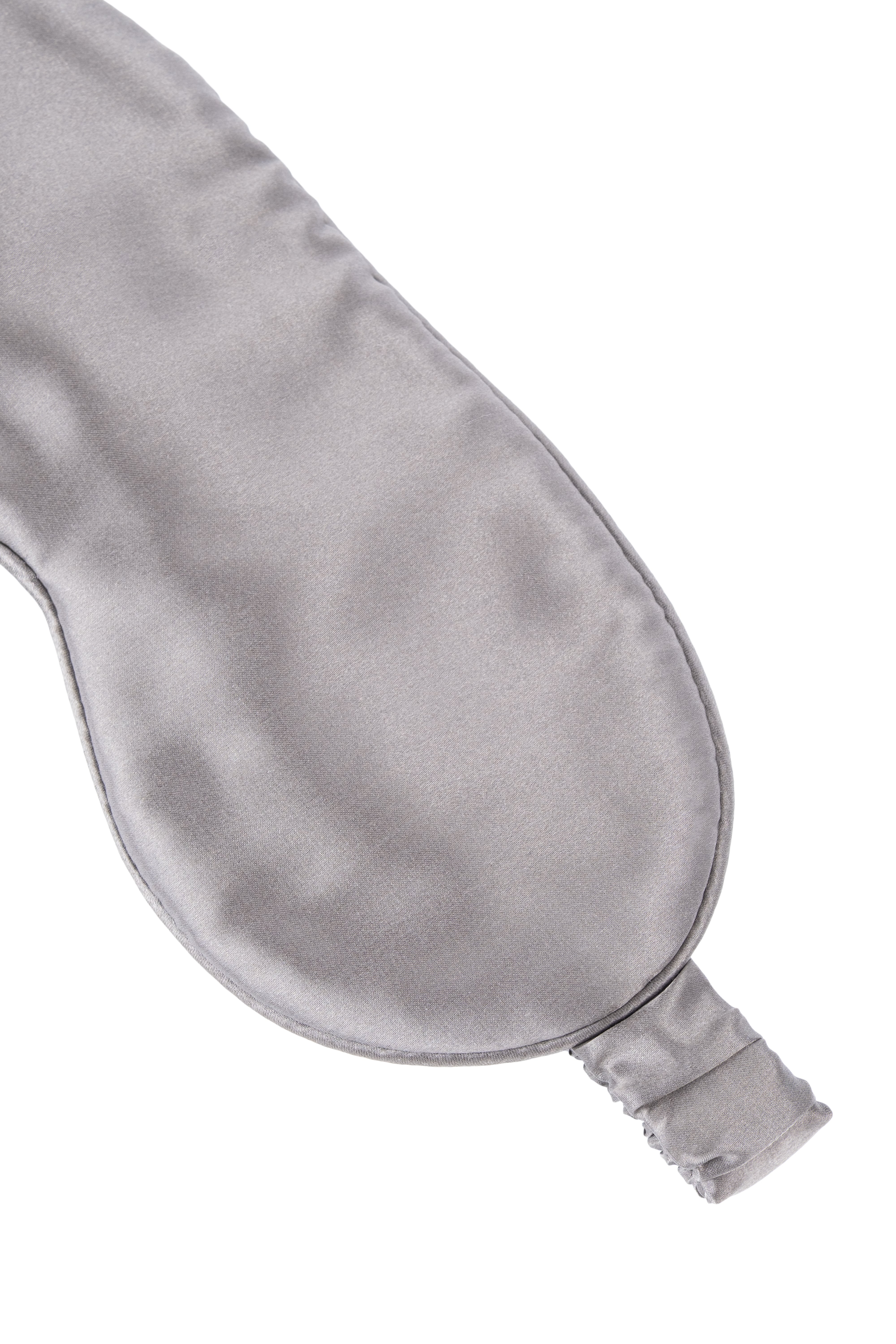 Gri Anabel Saf İpek Göz Bandı