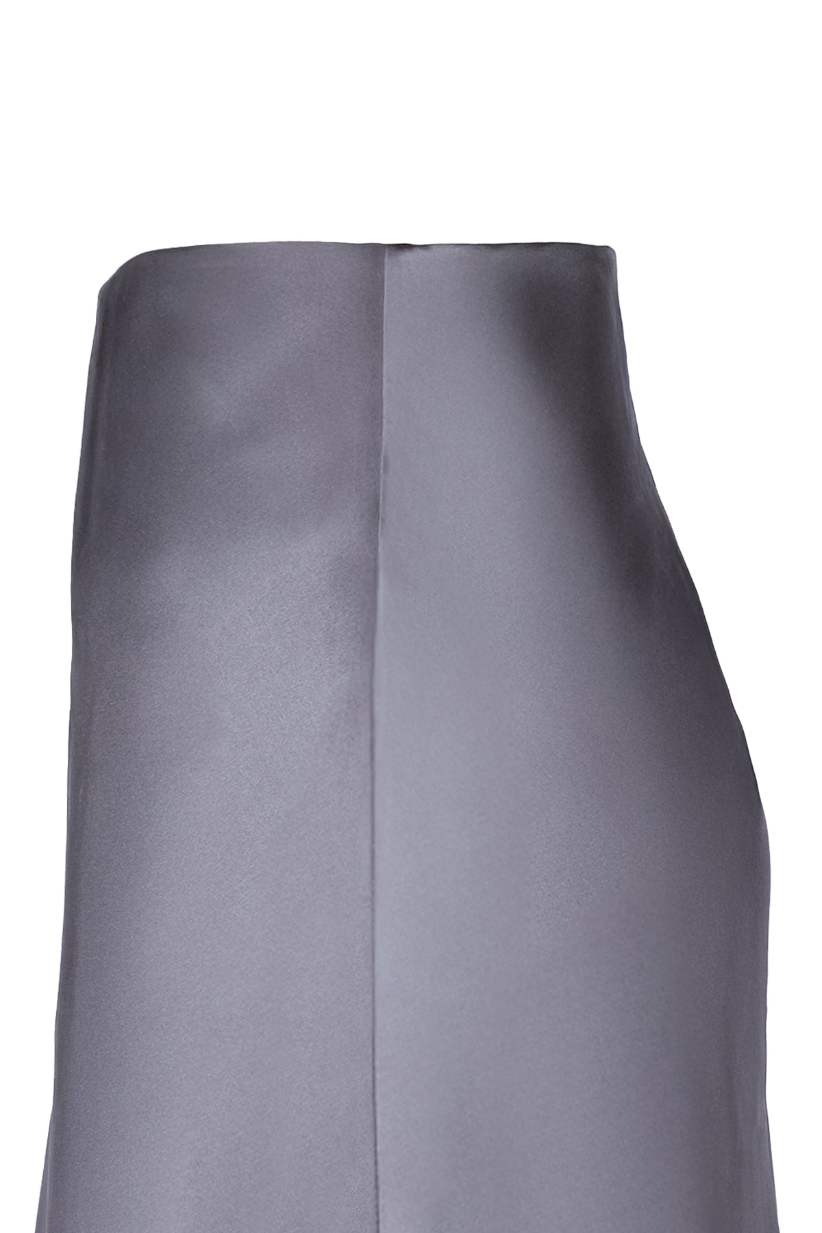 Gri Toscana İpek Elbise