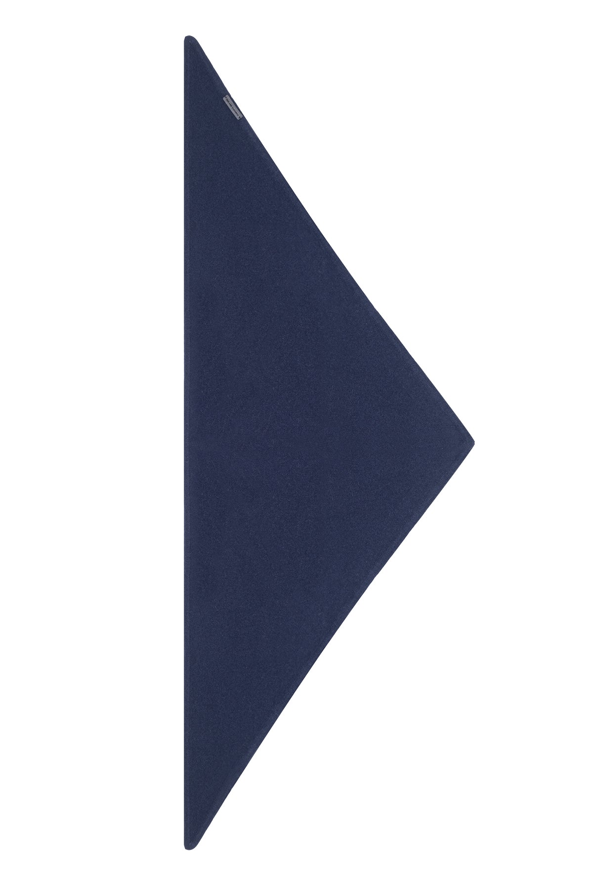 Lacivert Rose Saf Kaşmir Fular Bandana 115x45x45 cm