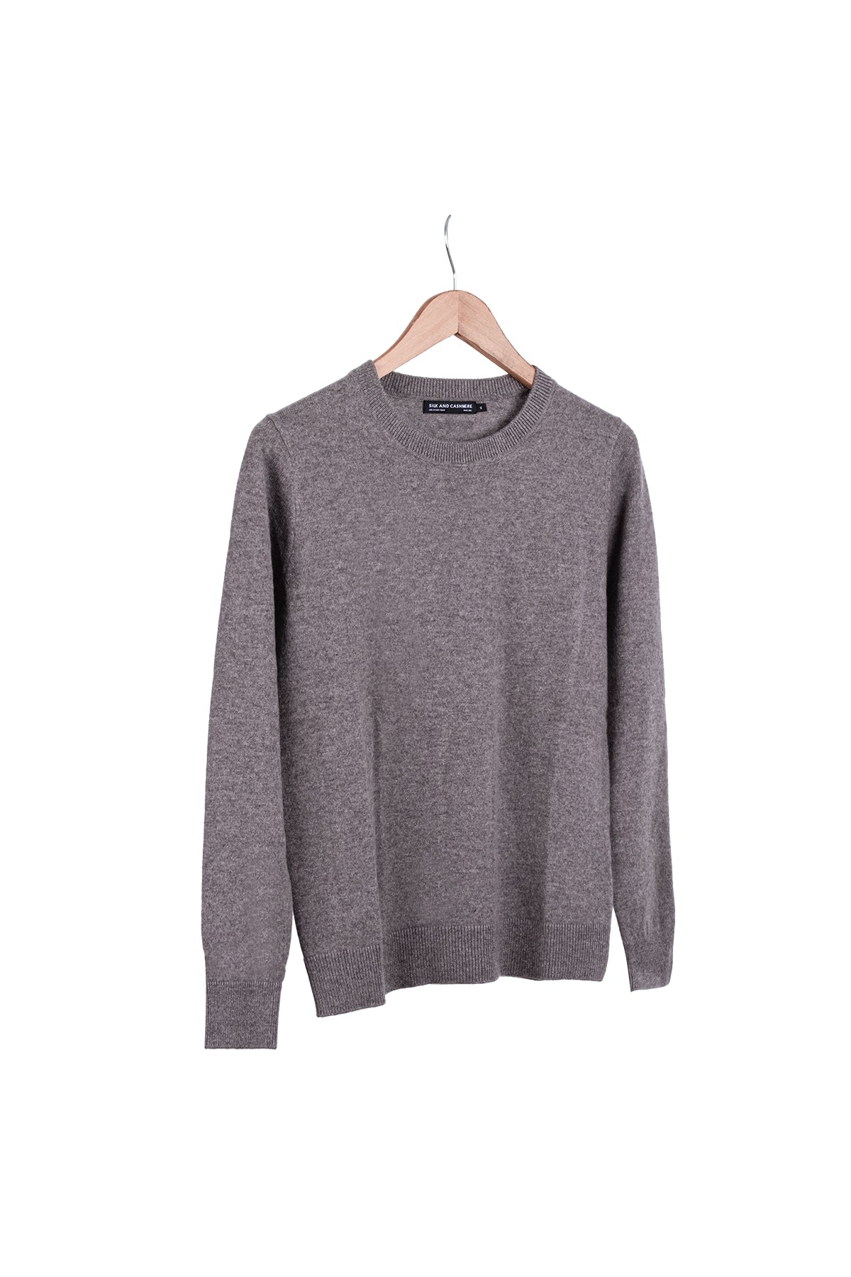 Vizon Agata Saf Kaşmir Yuvarlak Yaka Kazak