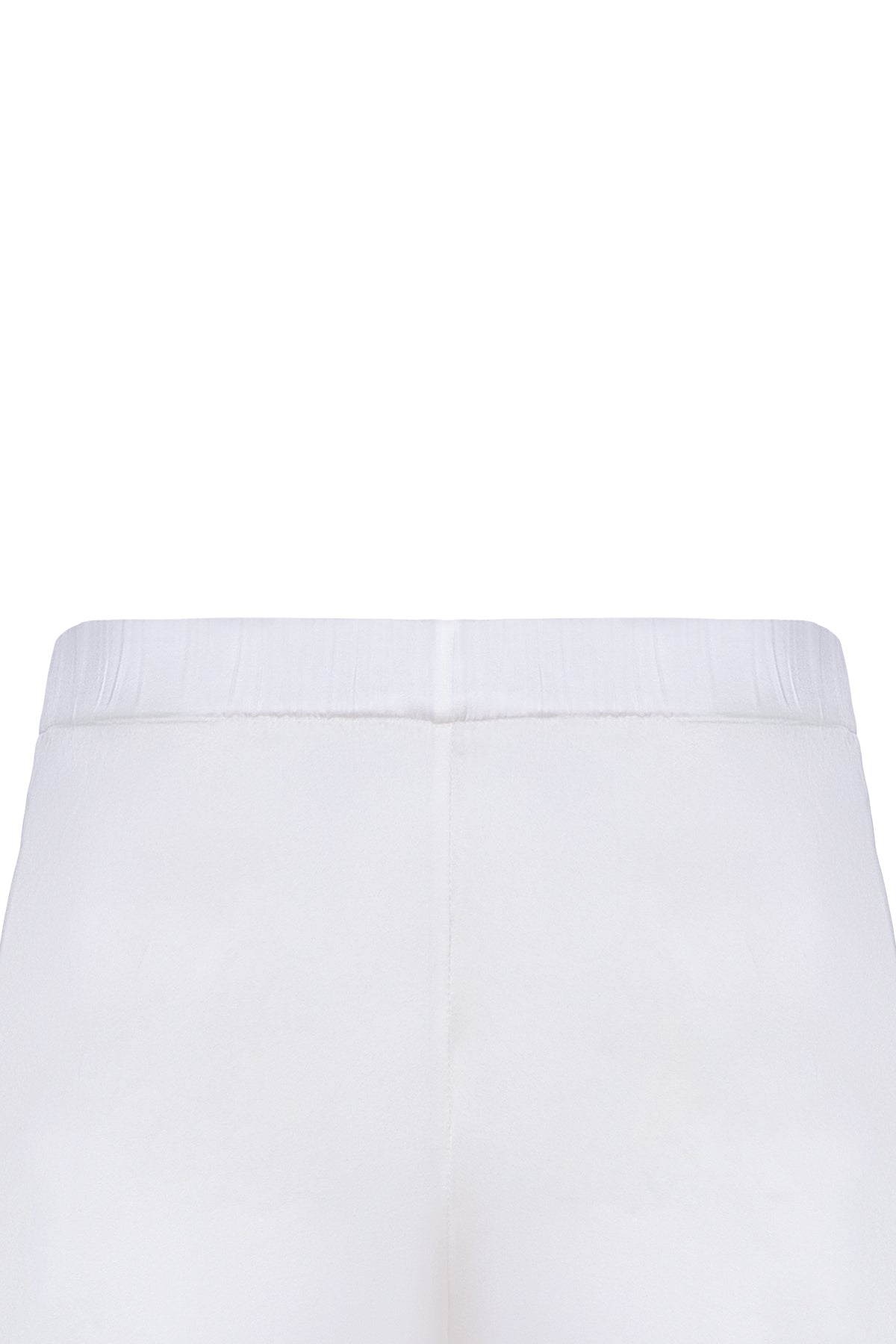 Beyaz Cindy İpek Pijama Seti