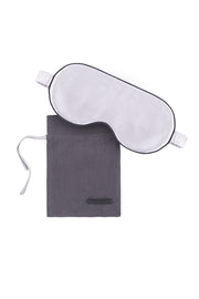 Gri Anabel Saf İpek Göz Bandı