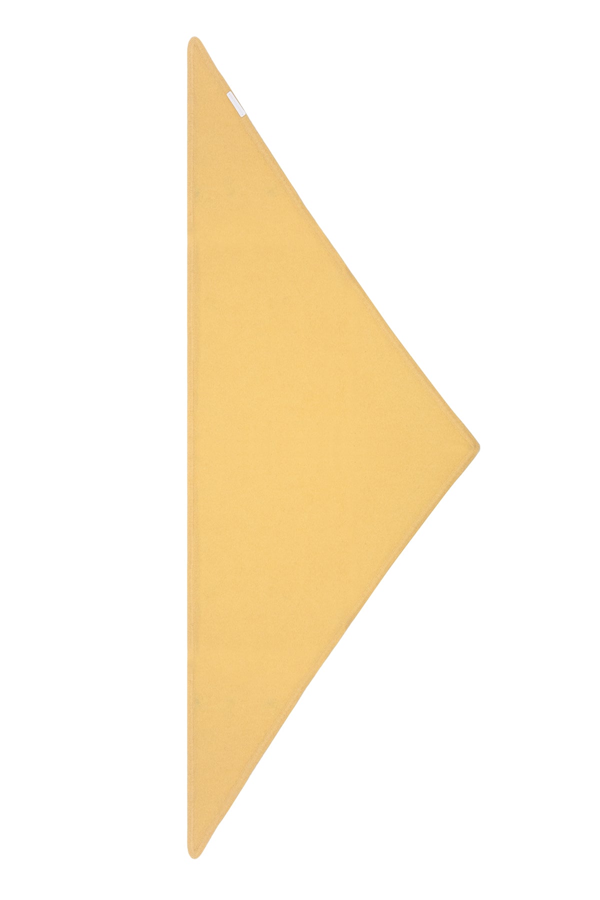 Sarı Rose Saf Kaşmir Fular Bandana 115x45x45 cm