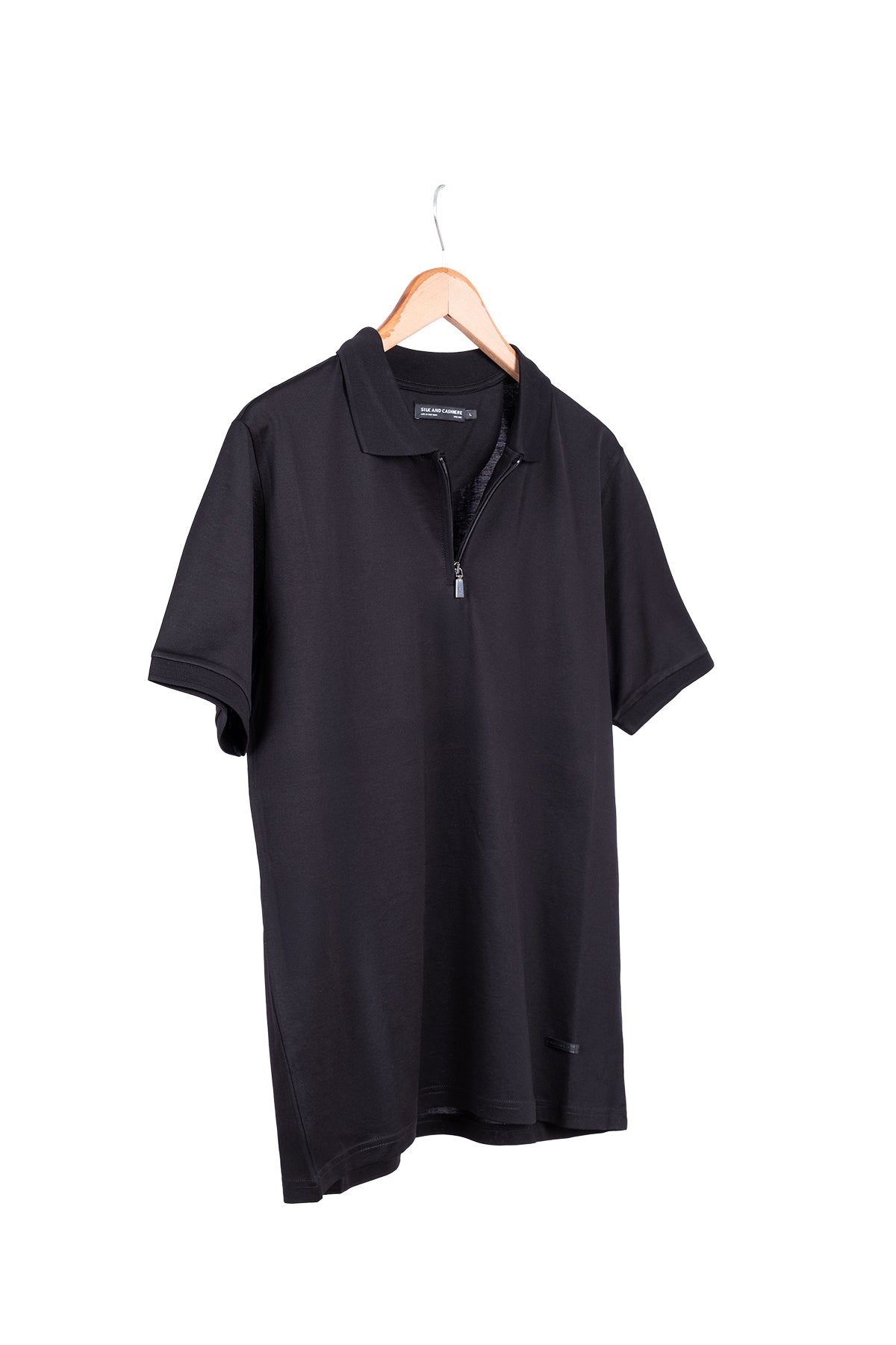 Siyah Kevin Kısa Kollu Polo