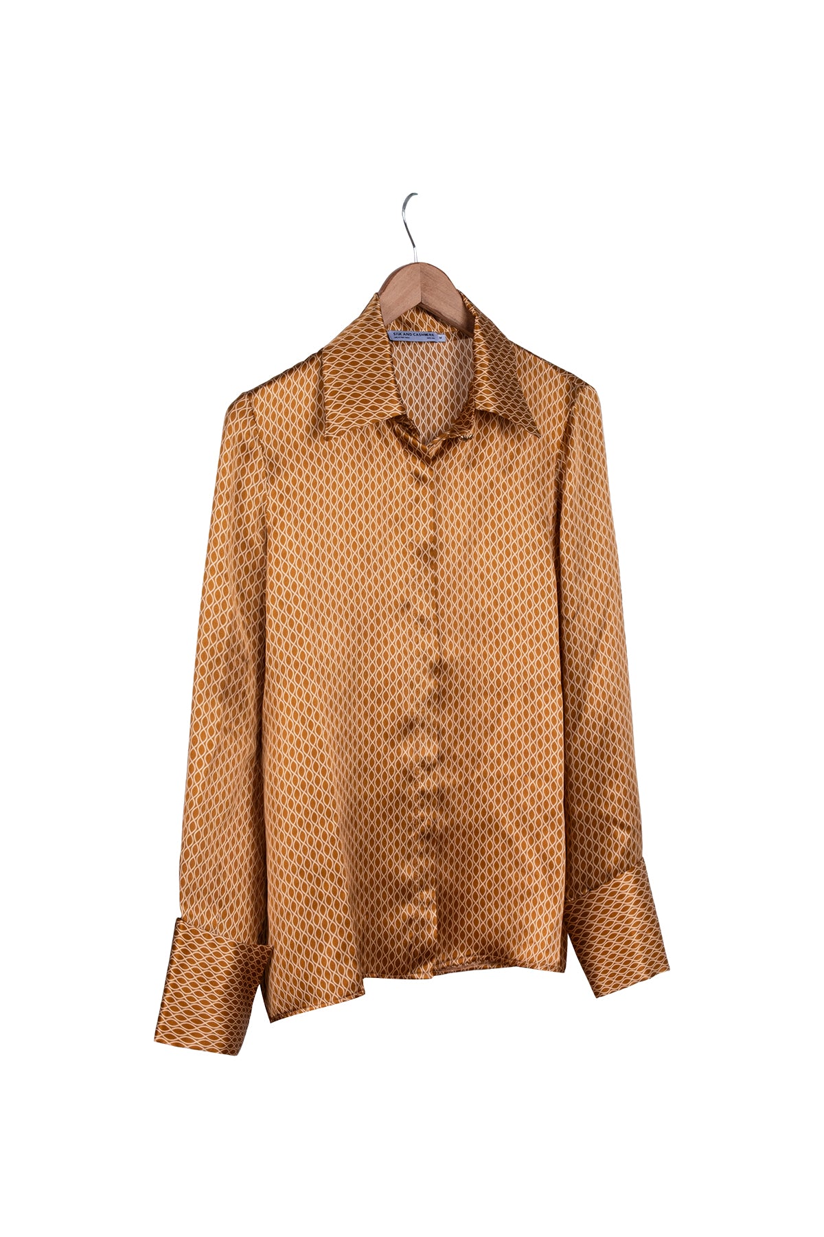 Camel Limited Edition Saf İpek Gömlek